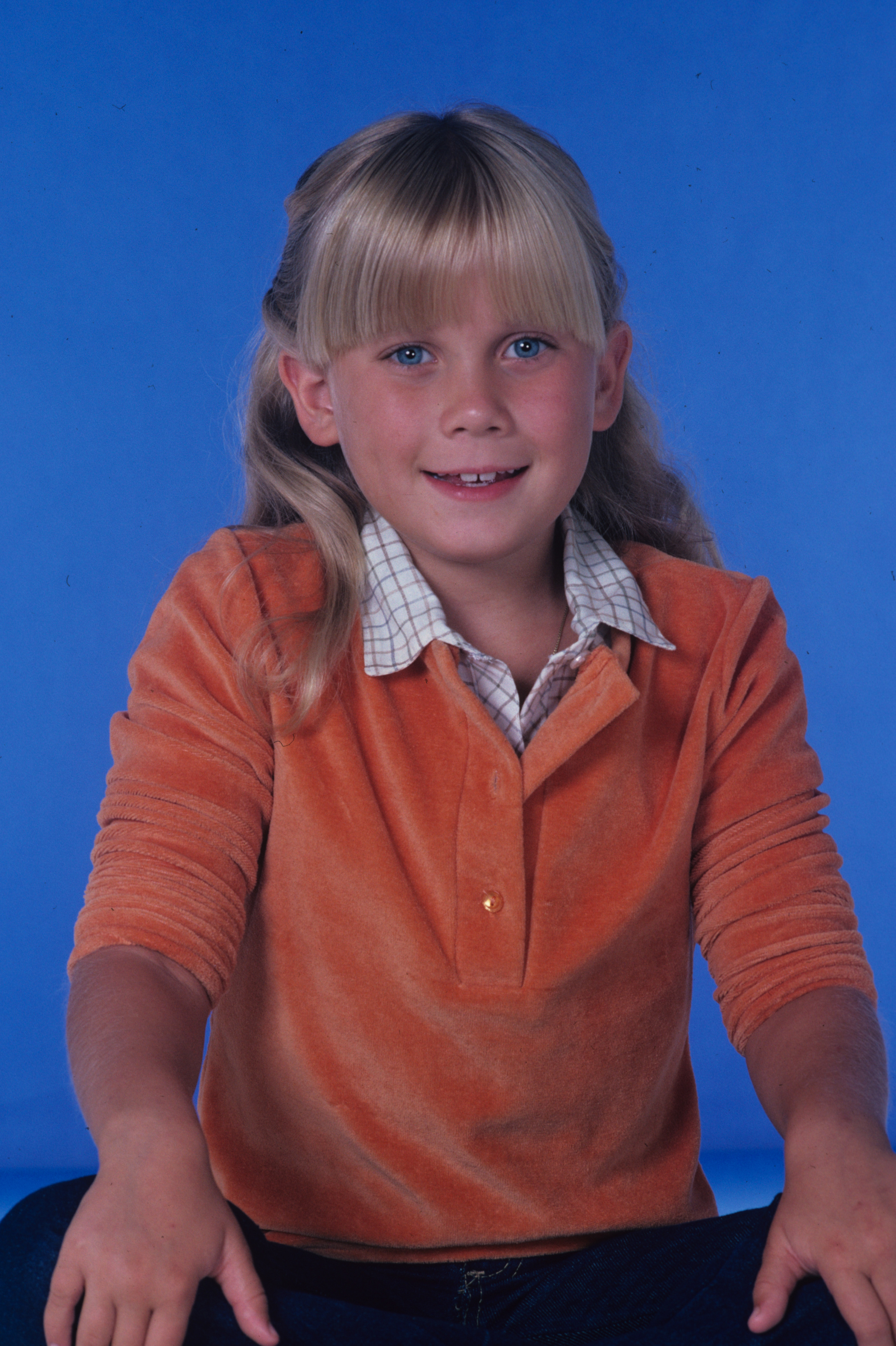 Some of these child stars were on our TVs for many years. In this photo, a beloved former child actress posed for a portrait for "Benson" on July 17, 1979. | Source: Getty Images