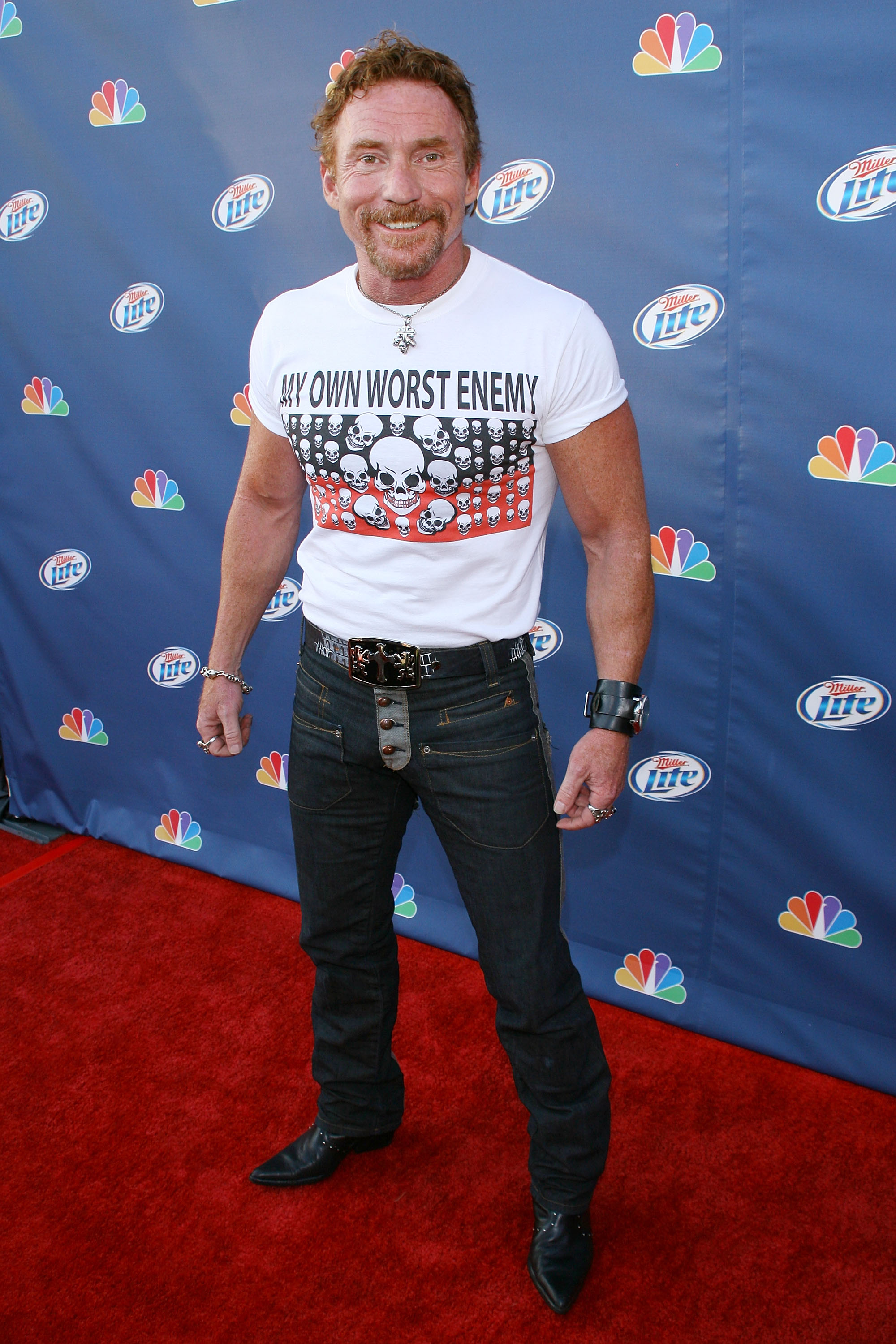 Danny Bonaduce at NBC's Fall Premiere Party on September 18, 2008, in Hollywood, California. | Source: Getty Images