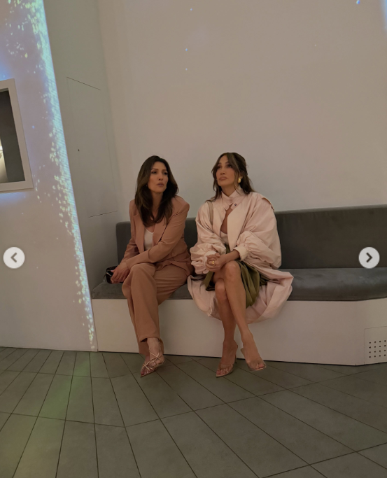 The sisters appeared together again in coordinated neutral-toned outfits during one of their outings. Their repeated appearances throughout the carousel reinforced that the trip was as much about celebrating together as visiting Europe. | Source: Instagram/jlo