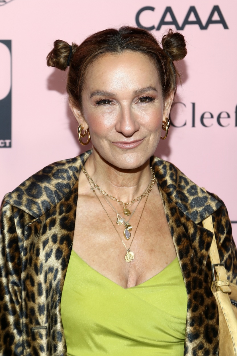 What Jennifer Grey would've looked like without her nose job at the same event as above | Source: Google Nano Banana