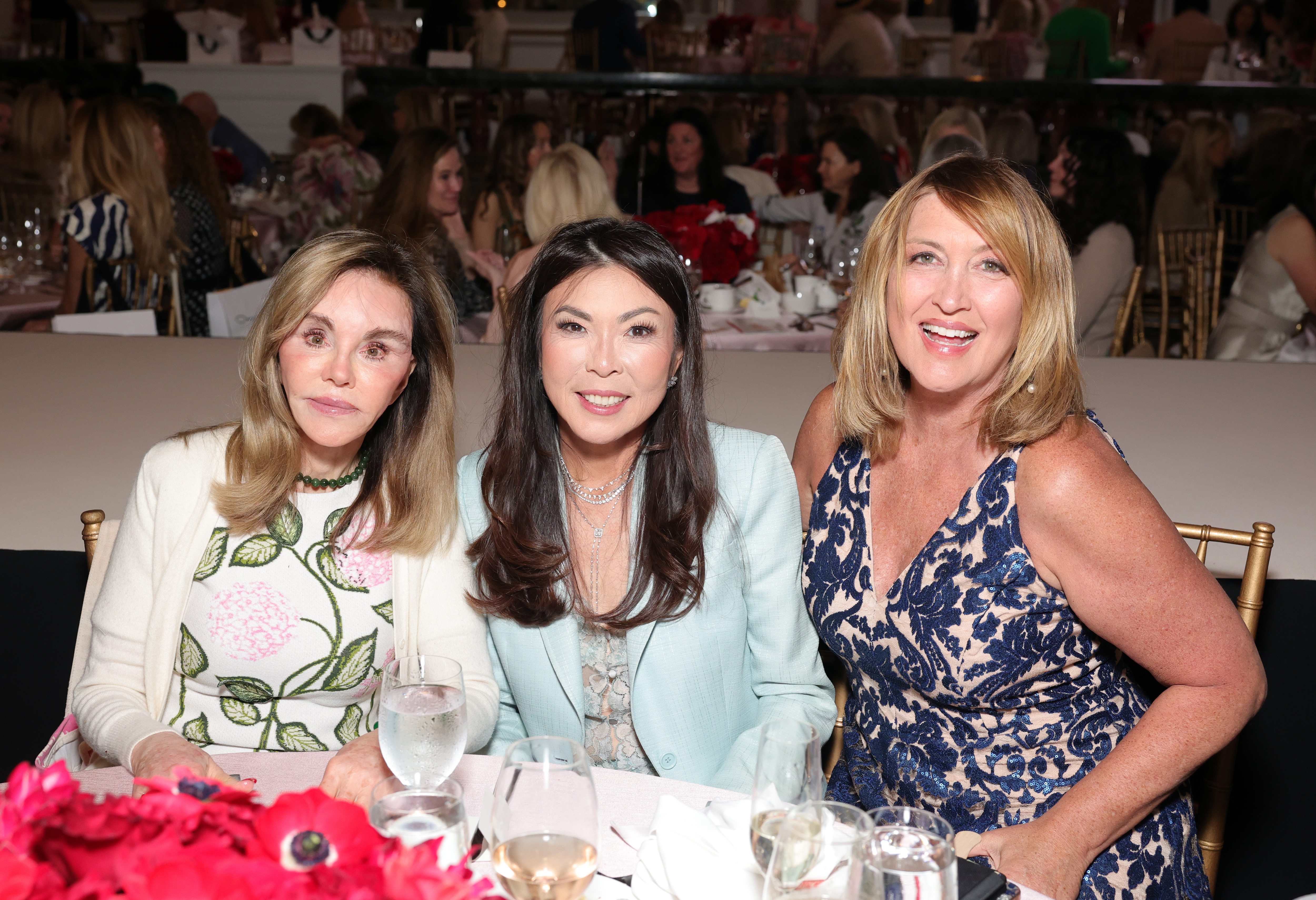 Barbera Thornhill joined Hannah An Dreyer and Wendy Burch at the April 2026 luncheon. Thornhill had previously served as president of The Colleagues, an organization raising funds for vulnerable children and families in Los Angeles. | Source: Getty Images.