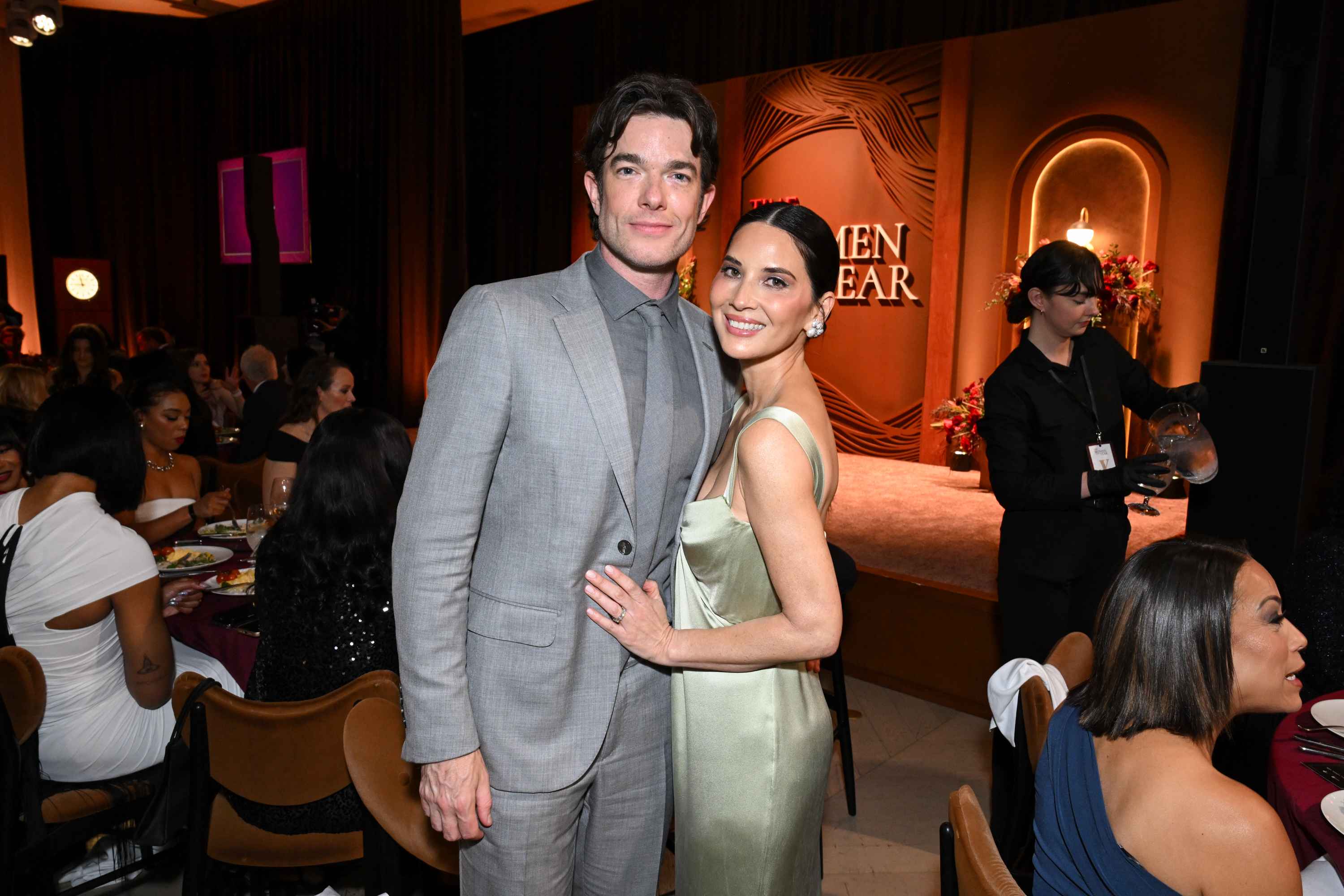 John Mulaney, Olivia Munn at the TIME 2025 Women of the Year Gala on February 25, 2025 in Los Angeles, California. | Source: Getty Images
