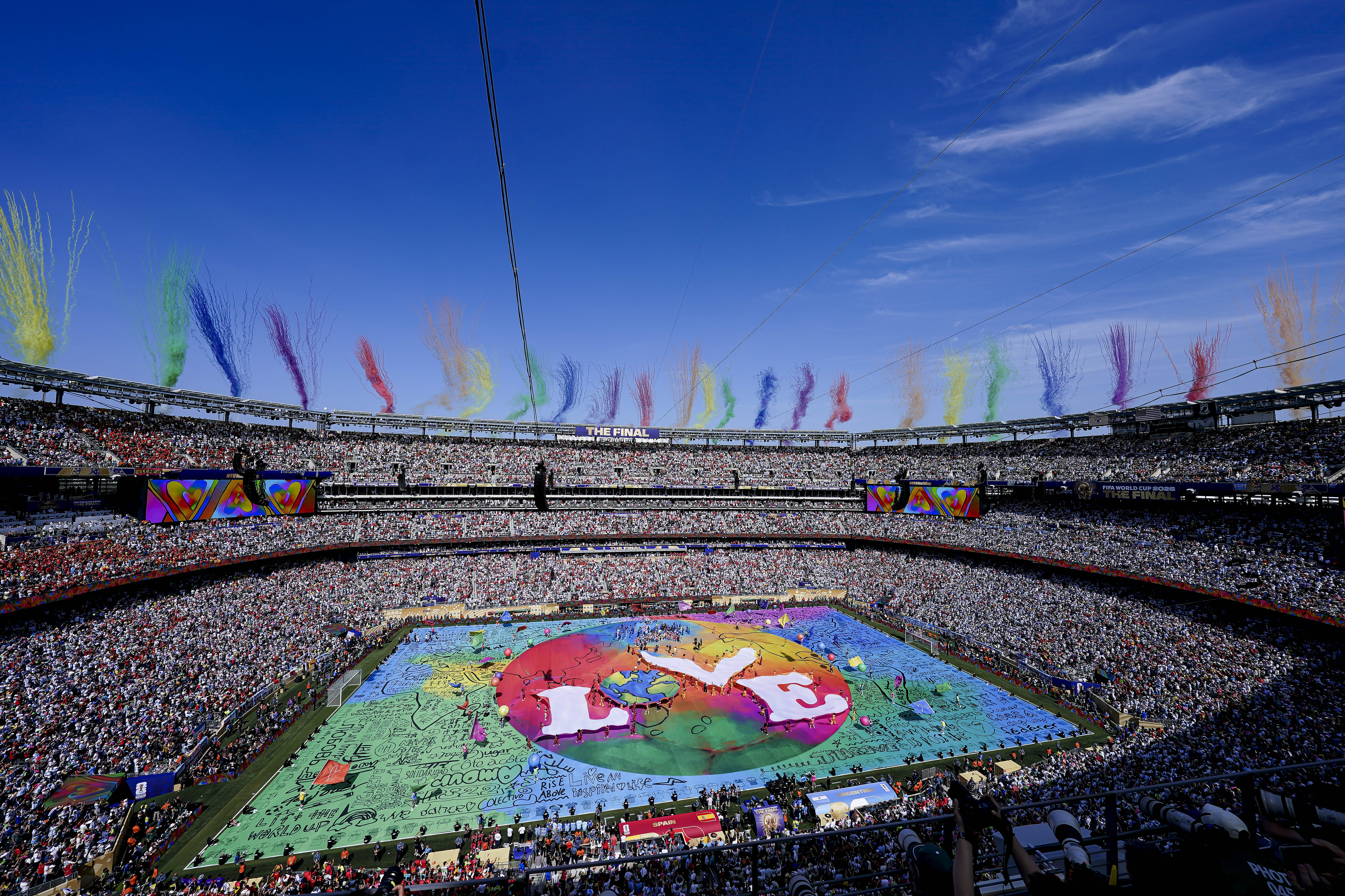 The reported disagreement unfolded as FIFA prepared to stage the first halftime show in World Cup final history. Bringing together some of music's biggest names raised the stakes for every creative decision before the performance reached the field. | Source: Getty Images