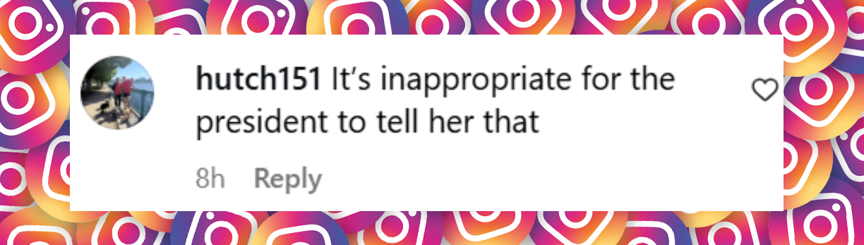 A viewer comments on President Trump's compliment to the Princess of Wales, dated September 17, 2025 | Source: Instagram/dailymail