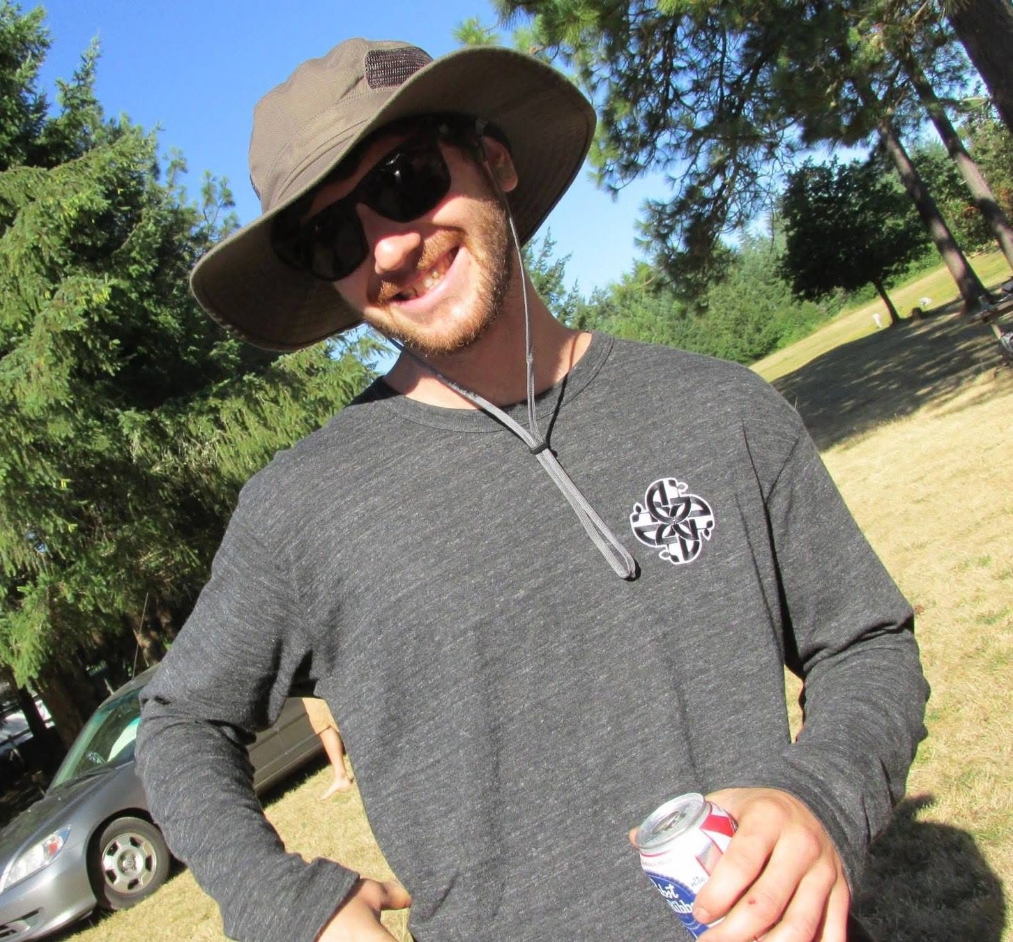 Kaylub Giamanco smiles during a relaxed day outdoors, showing a cheerful side of the father of two whose life changed after he confronted the gunman at his daughters' school. | Source: Facebook / Kaylub Giamanco.