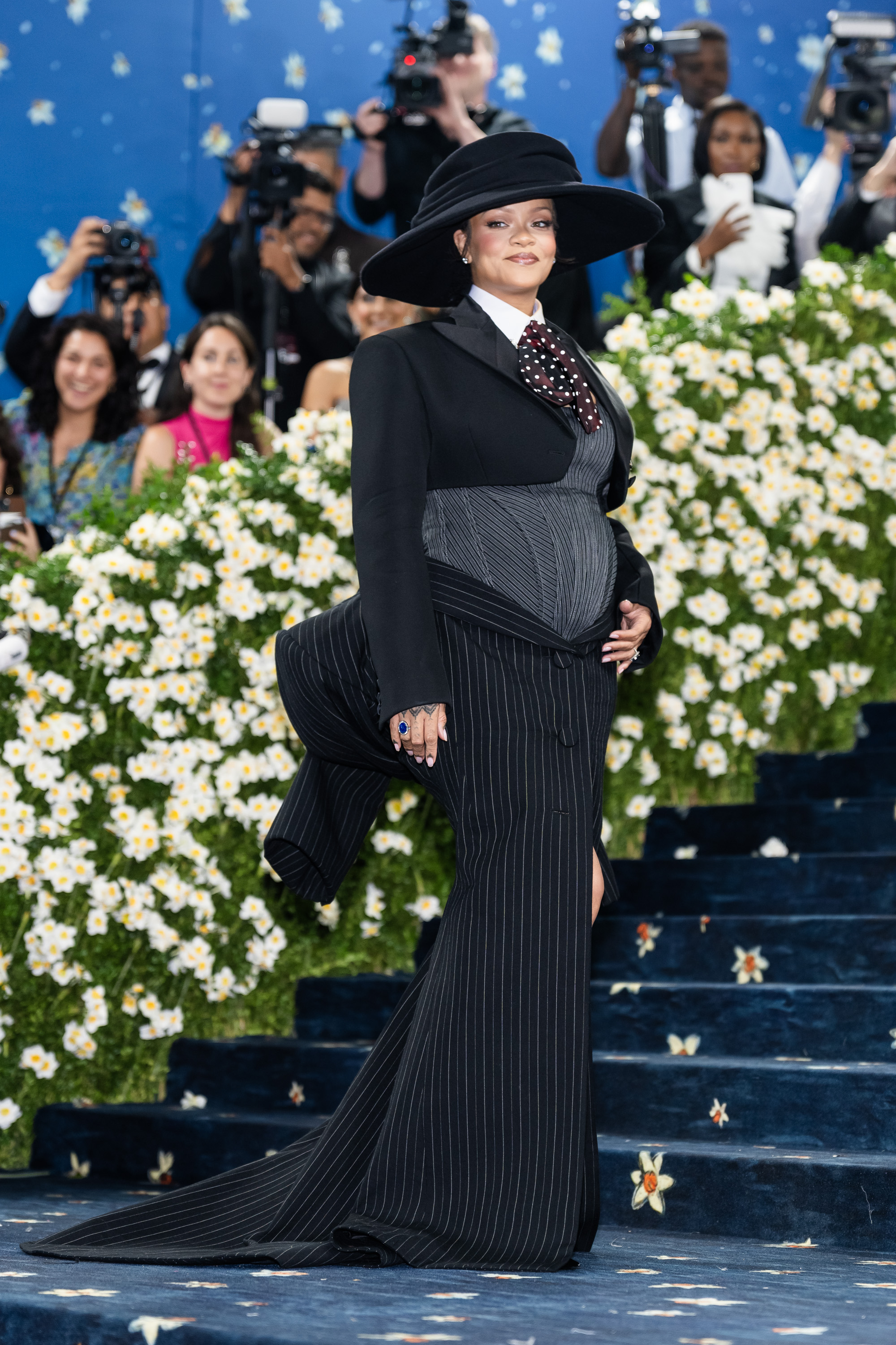 Rihanna attends the 2025 Met Gala at the Metropolitan Museum of Art in New York City on May 5, 2025 | Source: Getty Images