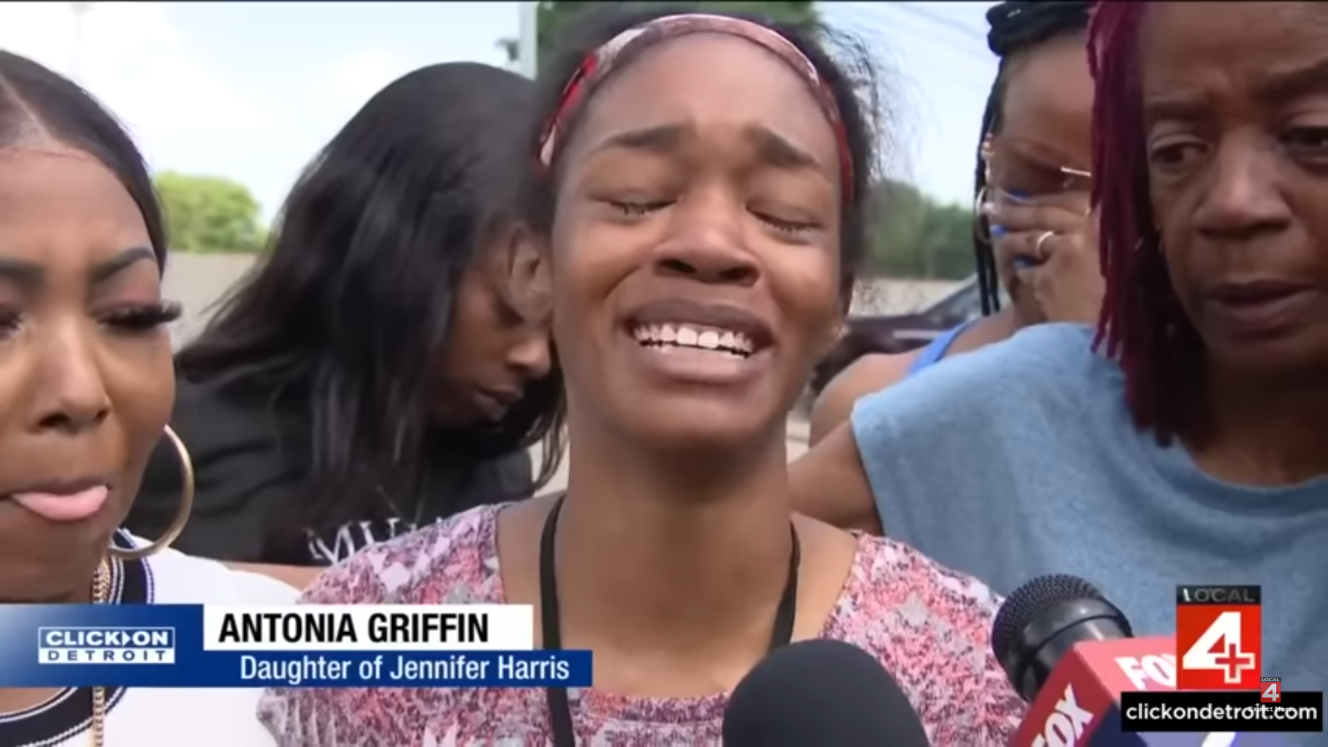 Antonia Griffin, daughter of Jennifer Harris, in an interview with Click On Detroit dated July 10, 2025. | Source: YouTube/ClickOnDetroitLocal4WDIV