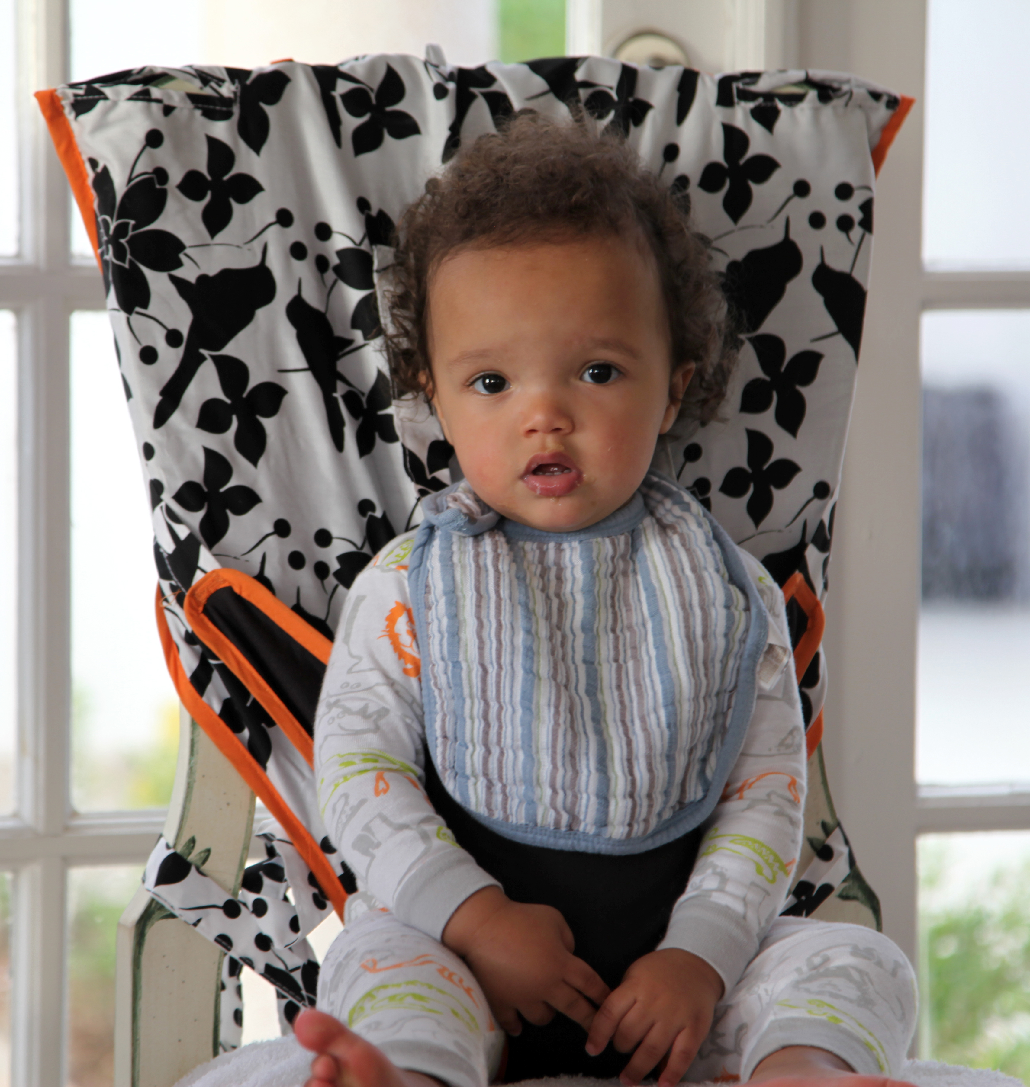 Moroccan Cannon, aged 16 months, is featured in a personal family photo released by Mariah Carey and Nick Cannon on September 17, 2012, in New York, New York. The image was shared in celebration of The Fresh Air Fund's Camp Mariah.