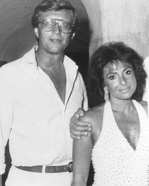 Maurizio Gucci and Patrizia Reggiani posing together, dated May 2025 | Source: Facebook/HistoryInPictured