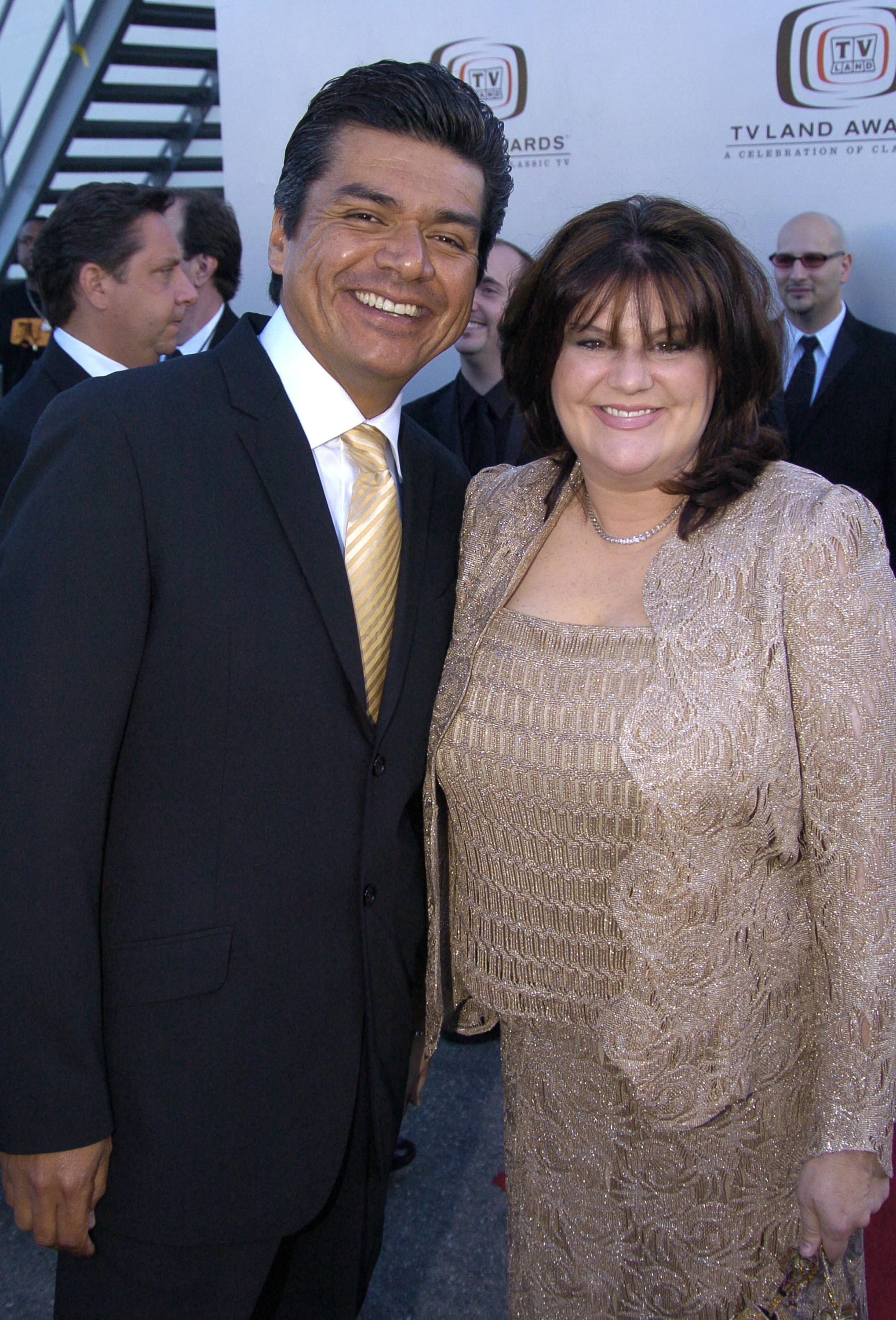 The exes during the TV Land Awards on March 7, 2004, in Hollywood, California.