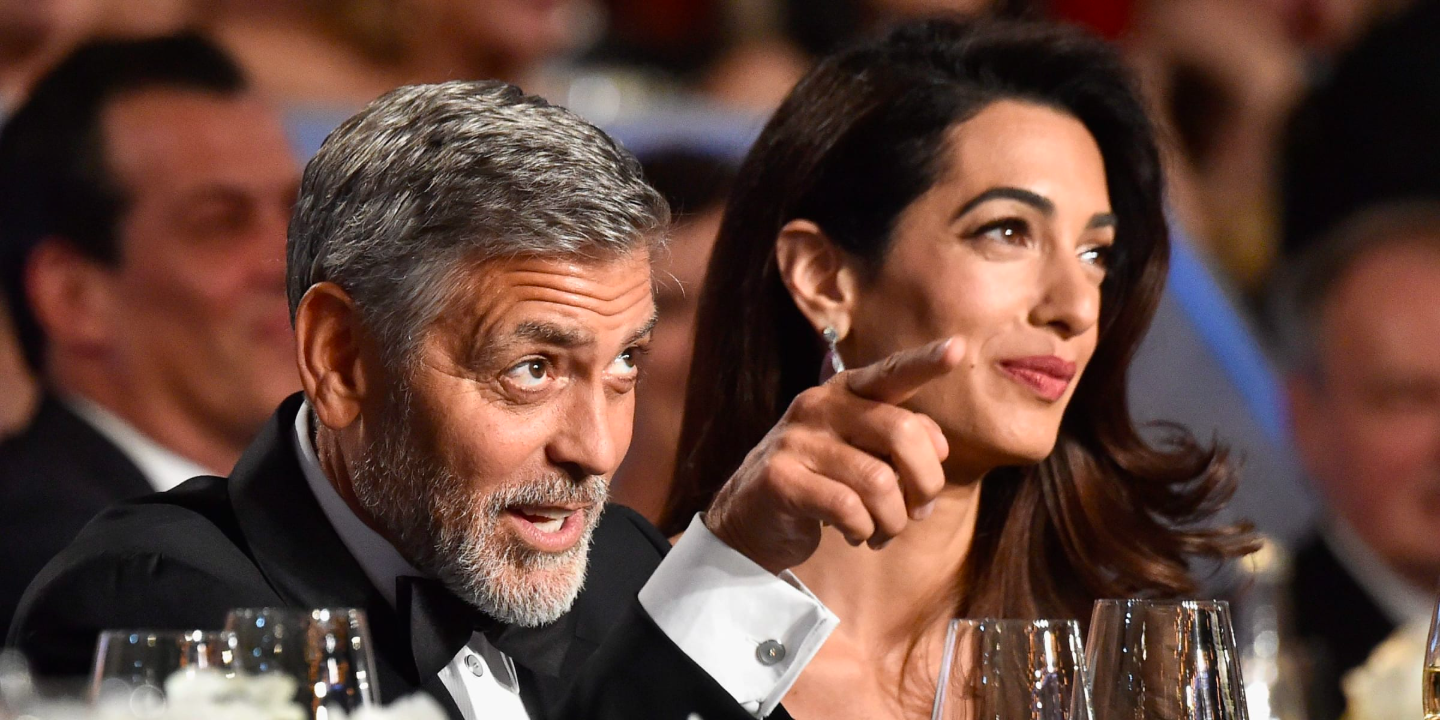 George and Amal Clooney. | Source: Getty Images