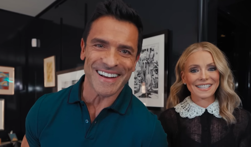Kelly Ripa and Mark Consuelos' home tour worked so well because they brought their own warmth into even the moodiest room. Their playful energy softened the high-gloss interiors and made the townhouse feel more personal than staged. | Source: YouTube/Architectural Digest