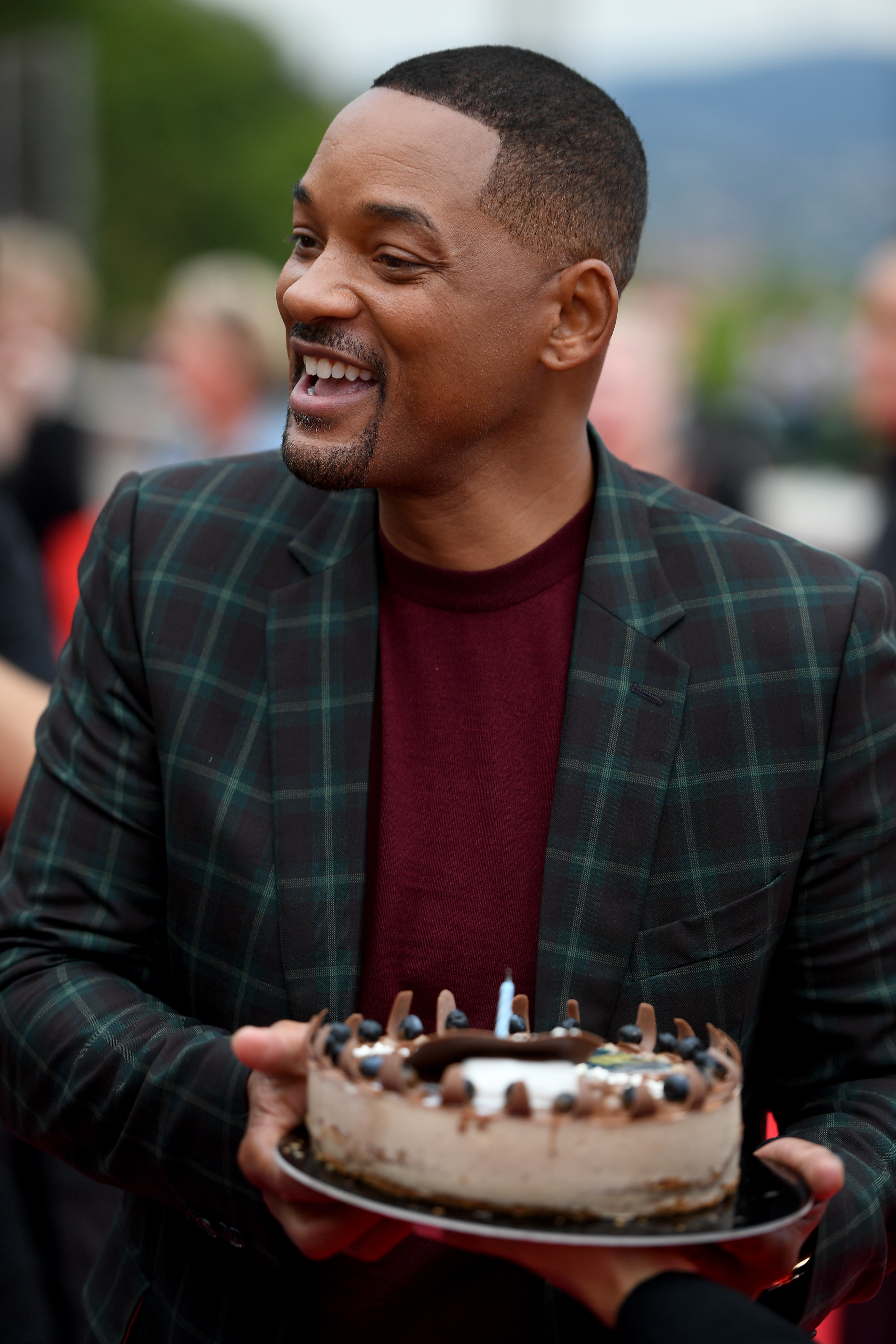 Will Smith celebrates his birthday at the Budapest red carpet premiere of “Gemini Man” on September 25, 2019 | Source: Getty Images