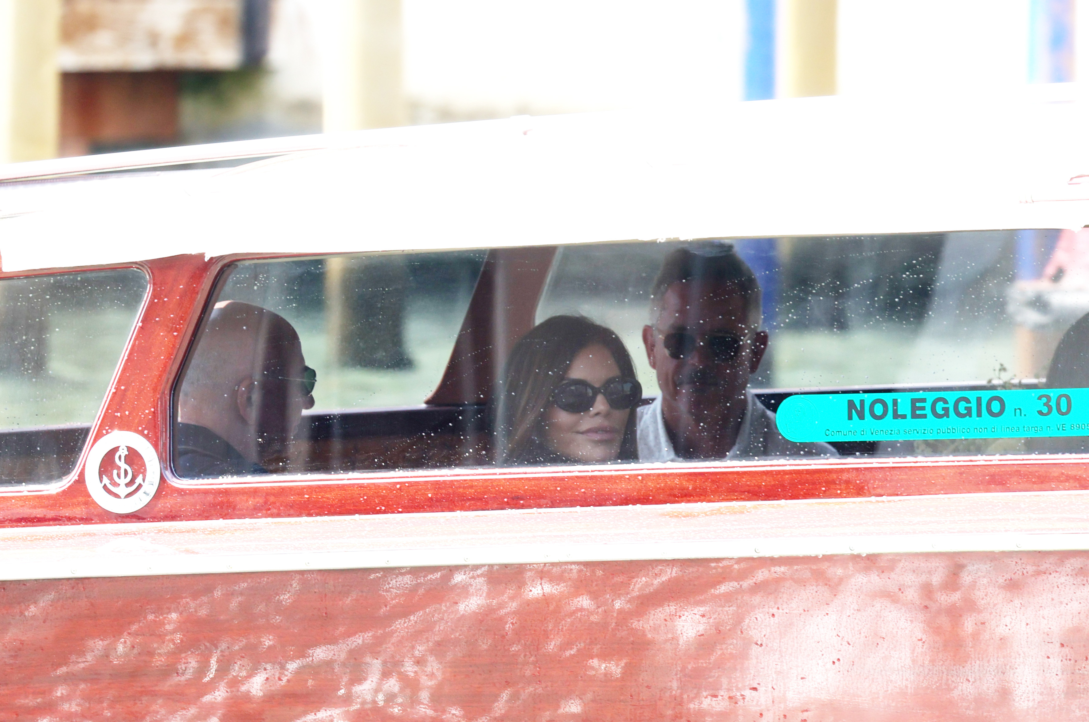 Jeff Bezos and Lauren Sanchez spotted ahead of their wedding on June 25, 2025, in Venice, Italy. | Source: Getty Images