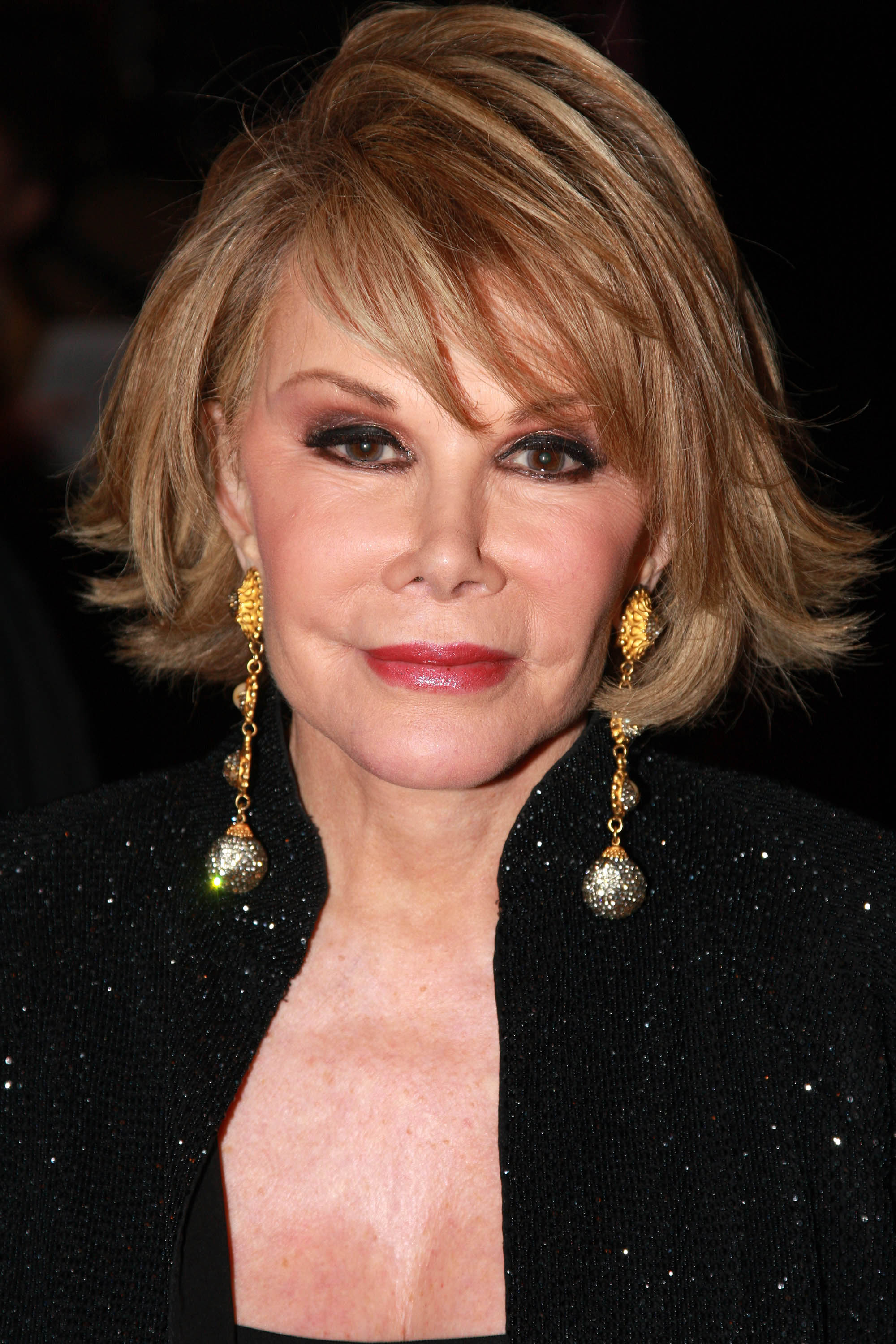 Joan Rivers attends the Broadway opening of "Young Frankenstein" in New York City on November 8, 2007, as her cosmetic work remained a subject she addressed openly rather than concealed. | Source: Getty Images