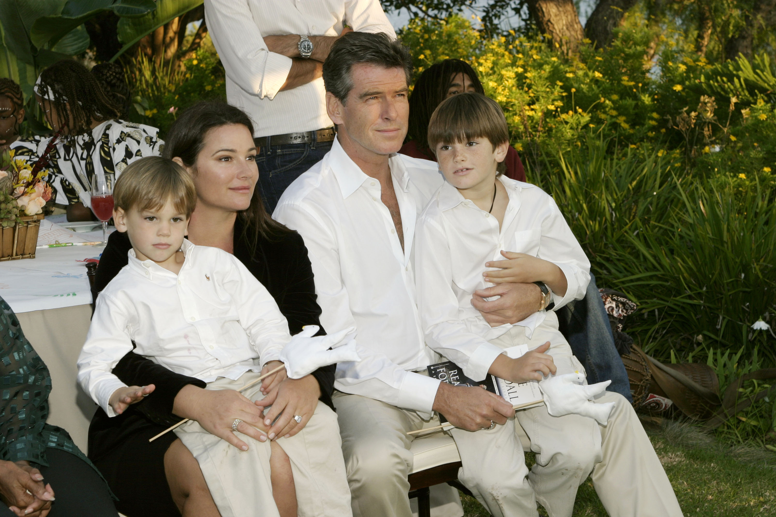Paris was still a toddler when he appeared alongside his parents, Pierce Brosnan and Keely Shaye Brosnan, and his older brother Dylan. Long before stepping onto red carpets on his own, he was making occasional public appearances as part of his family's close-knit outings.