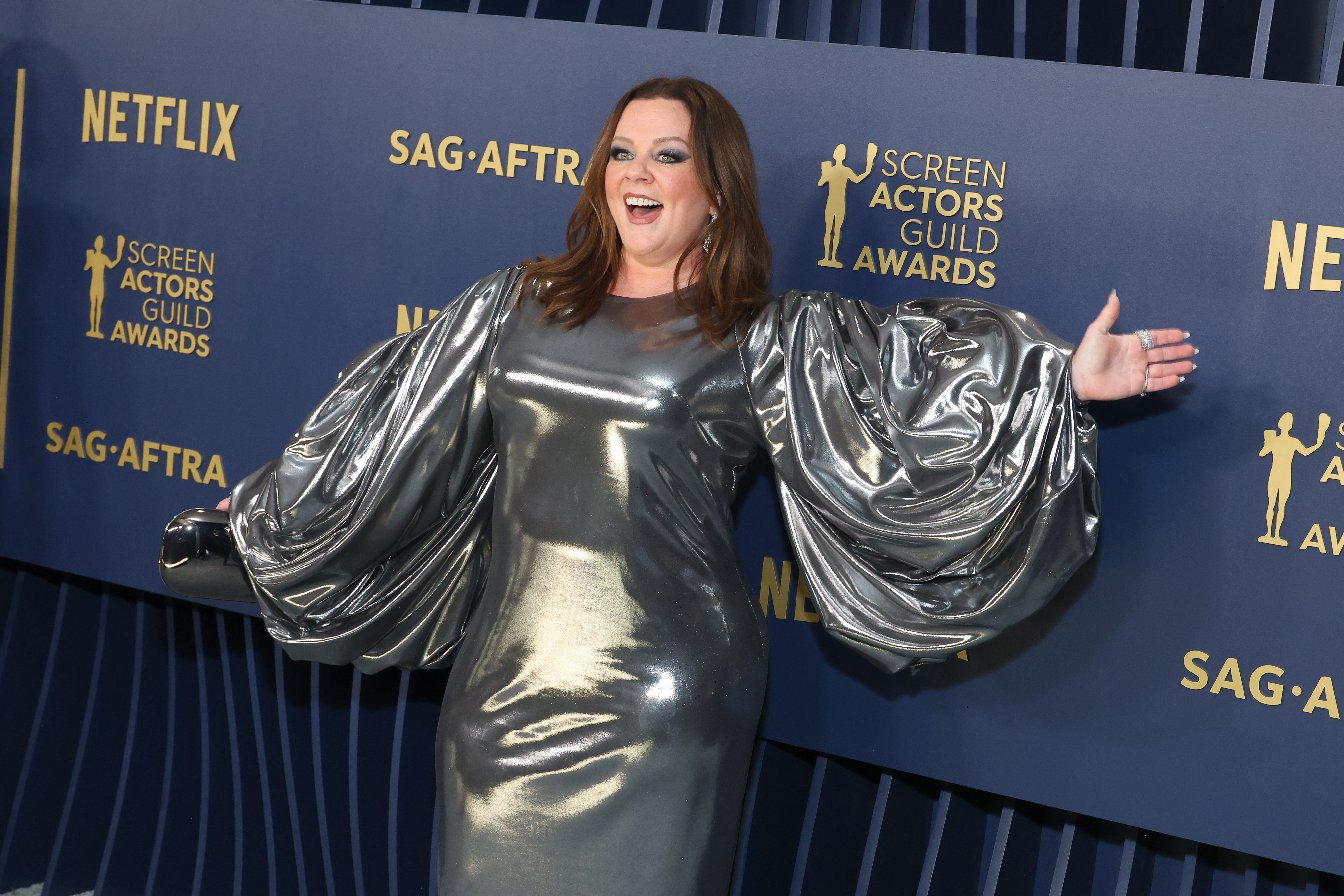 The actress at the 30th Annual Screen Actors Guild Awards in Los Angeles on February 24, 2024 | Source: Getty Images