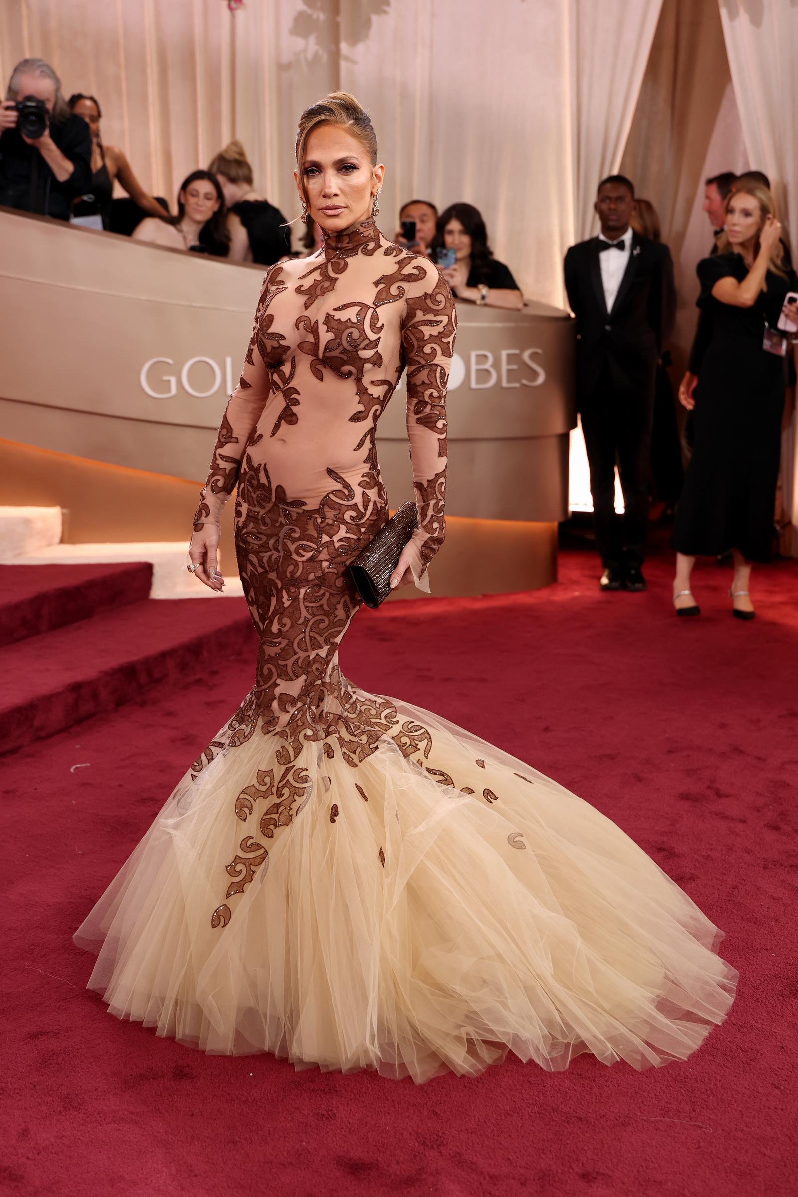 Jennifer Lopez attends the 83rd Annual Golden Globe Awards at The Beverly Hilton on January 11, 2026, in Beverly Hills, California.