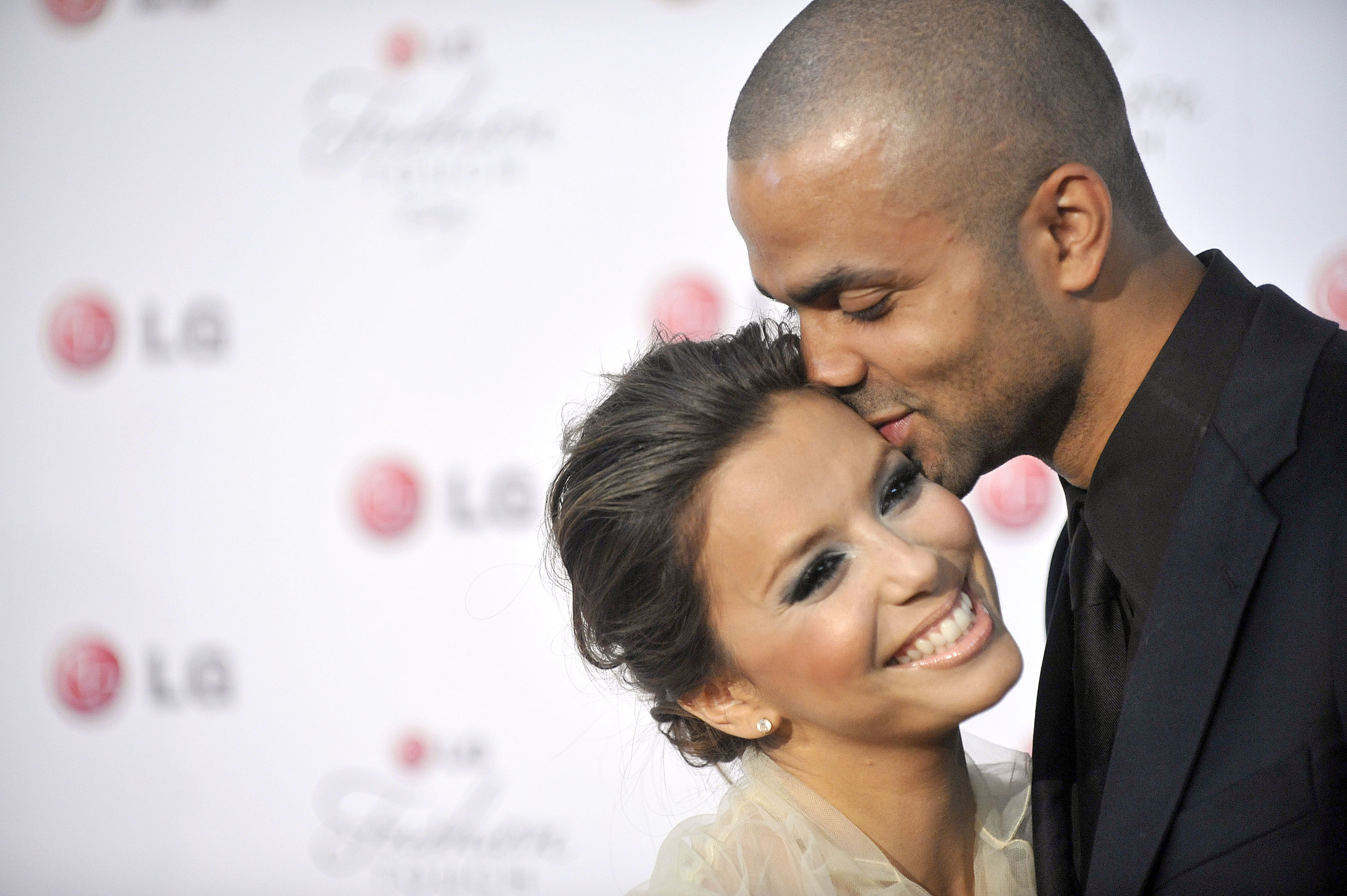 Eva Longoria and Tony Parker at the Victoria Beckham and Eva Longoria Parker Night of Fashion & Technology event on May 24, 2010, in West Hollywood, California. | Source: Getty Images
