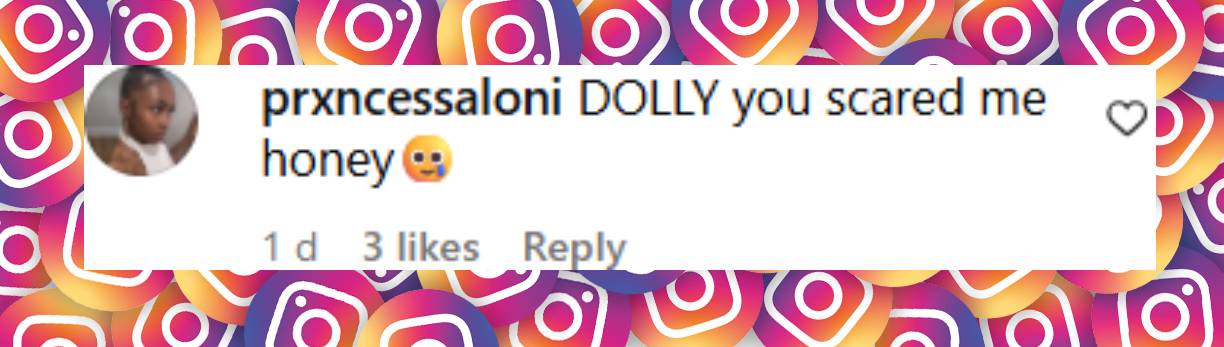 A fan comment dated July 29, 2025 | Source: Instagram/dollyparton