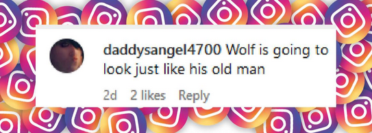A fan comments on how much Jason Momoa's son, Nakoa-Wolf, looks just like him, from a post dated December 14, 2024 | Source: Instagram/prideofgypsies
