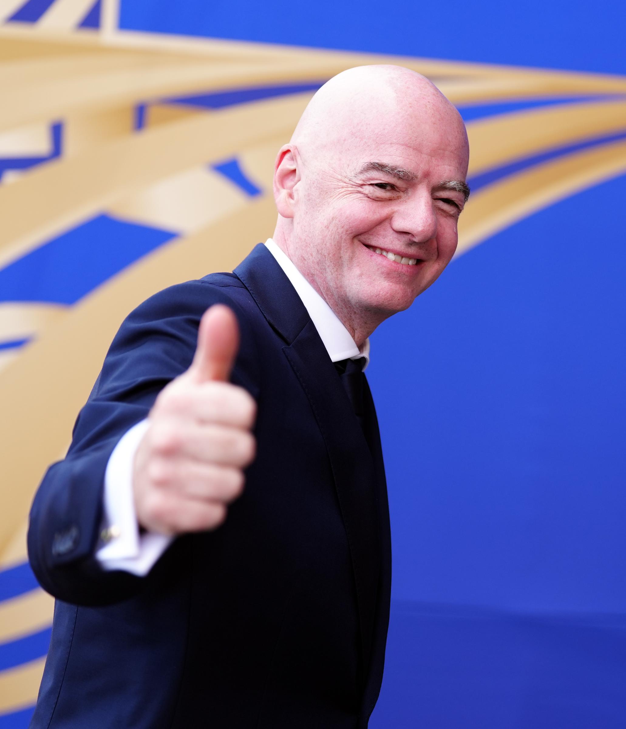 FIFA President Gianni Infantino praised the halftime show, saying it successfully combined entertainment with Global Citizen's education campaign. He also thanked the performers, crew and volunteers who made the event possible. | Source: Getty Images