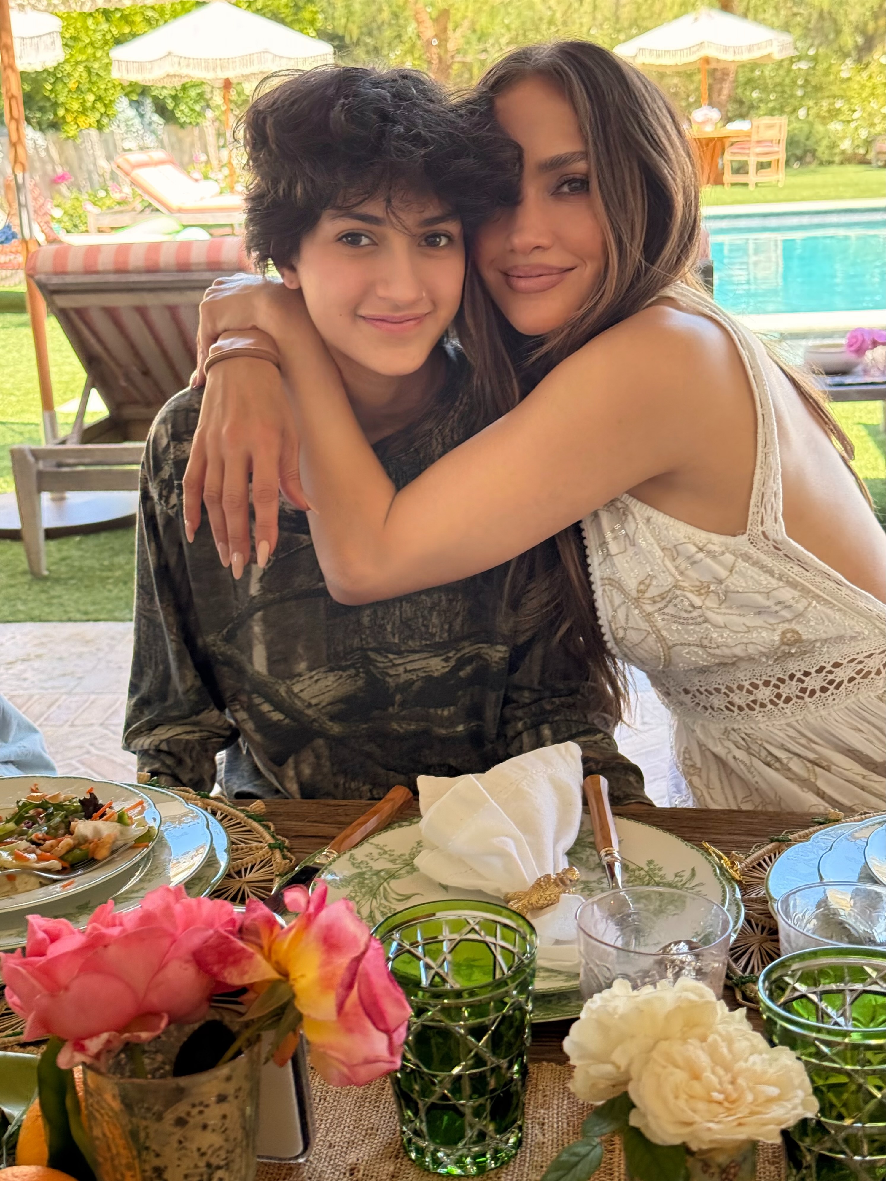 Jennifer Lopez and her daughter, Emme Muñiz, in a post uploaded on May 26, 2026 | Source: Facebook/Jennifer Lopez