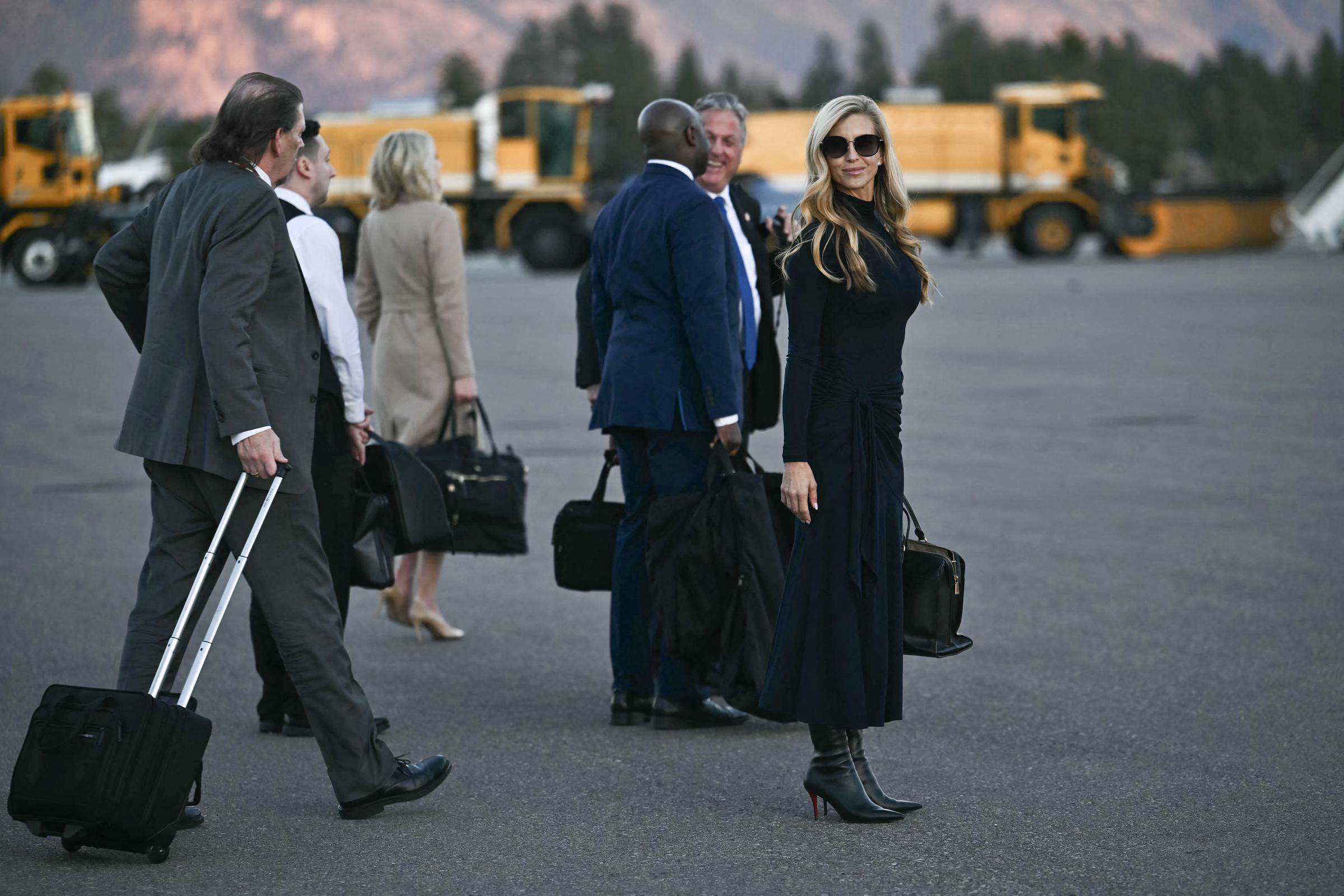 The Alaska trip took place as Trump campaigned ahead of the November 2026 midterm elections, giving Zacharia an early taste of the demanding travel schedule that came with her new role. | Source: Getty Images.