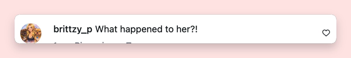 A netizen comment dated March 10, 2026. | Source: Instagram\entertainmenttonight