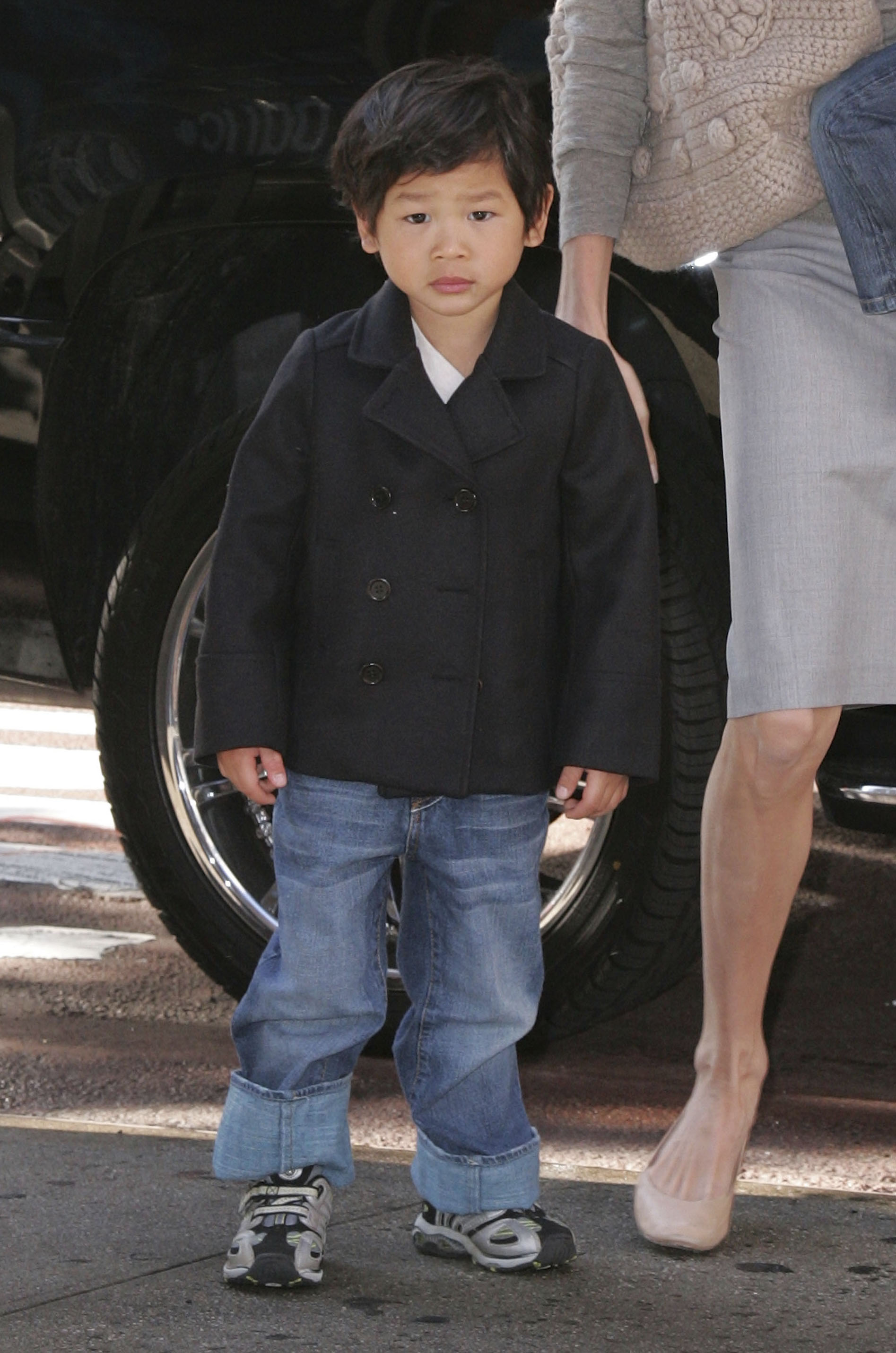 Pax Jolie-Pitt visits Borders book store on September 20, 2007 in New York City | Source: Getty Images