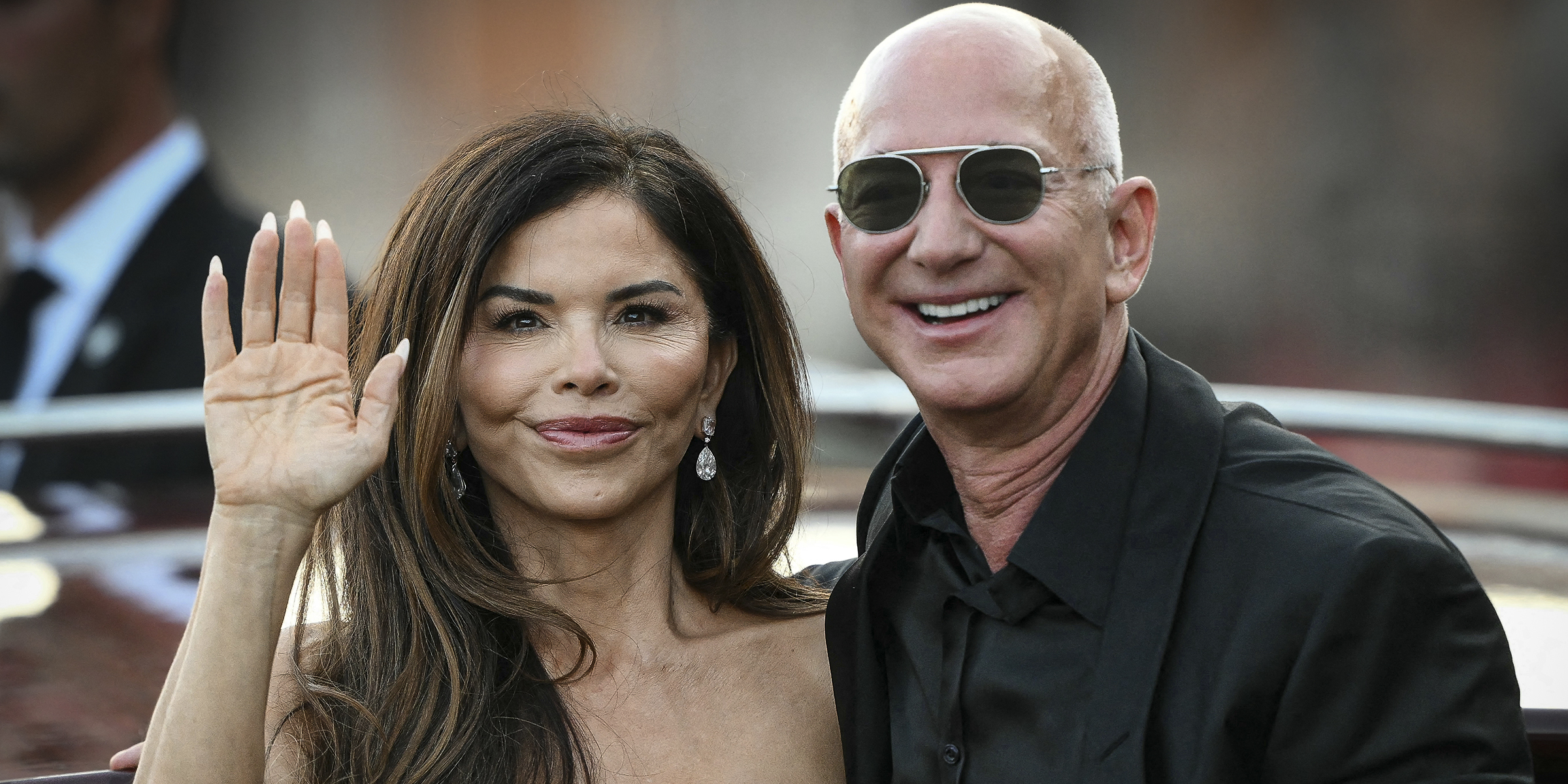Lauren Sánchez and Jeff Bezos | Source: Getty Images