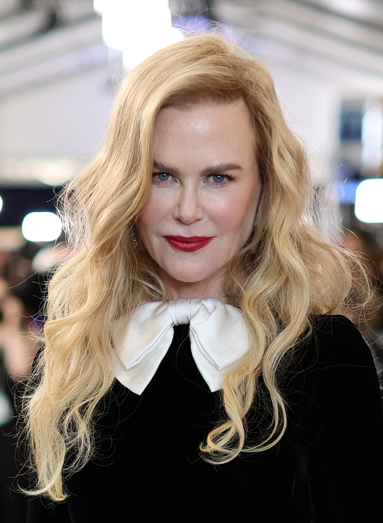 At the 2022 Screen Actors Guild Awards, her complexion was intensely smooth and taut, featuring an entirely line-free forehead and prominently filled, rounded cheeks. The ultra-polished look firmly maintained her long-standing, heavily managed aesthetic. | Source: Getty Images