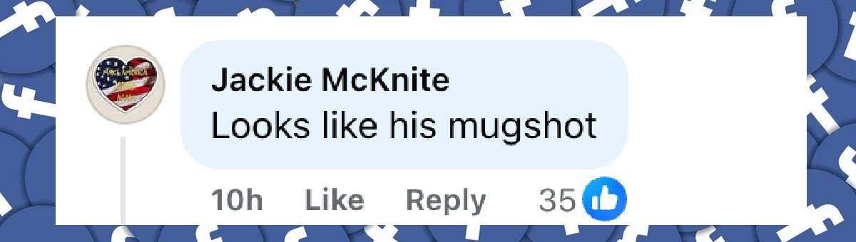 A netizen's comment on President Donald Trump's new portrait, dated June 3, 2025 | Source: Facebook/CBSNews