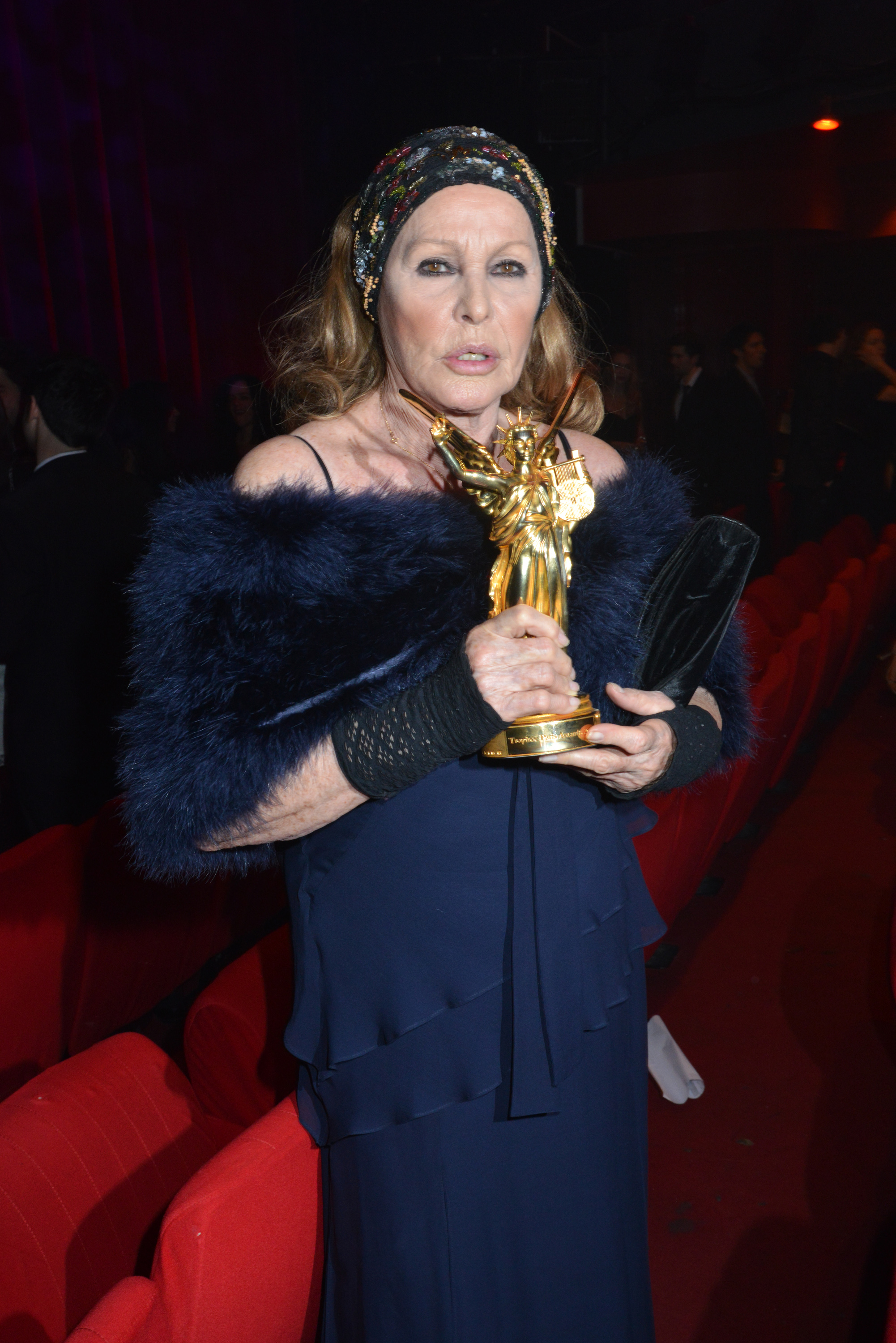 Ursula Andress attends the Trophee De Paris Awards 2013 Ceremony on February 14, 2013, in Paris, France. | Source: Getty Images