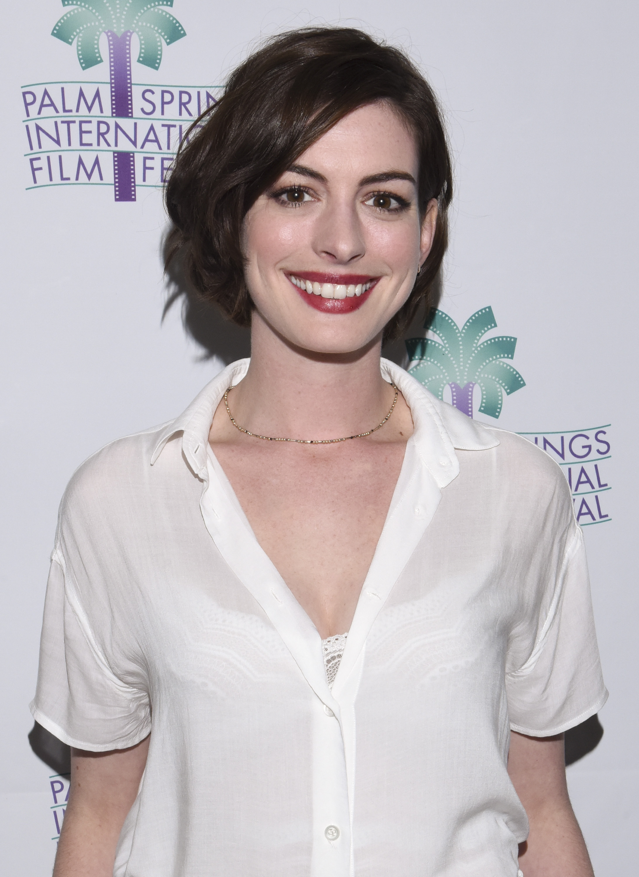At one point, it almost seemed like she was not aging like the rest of her famous peers. At this event, she attended a screening of "Song One" during the Annual Palm Springs International Film Festival Film - Day 3 Film Screenings & Events at Palm Springs on January 4, 2015, in Palm Springs, California.