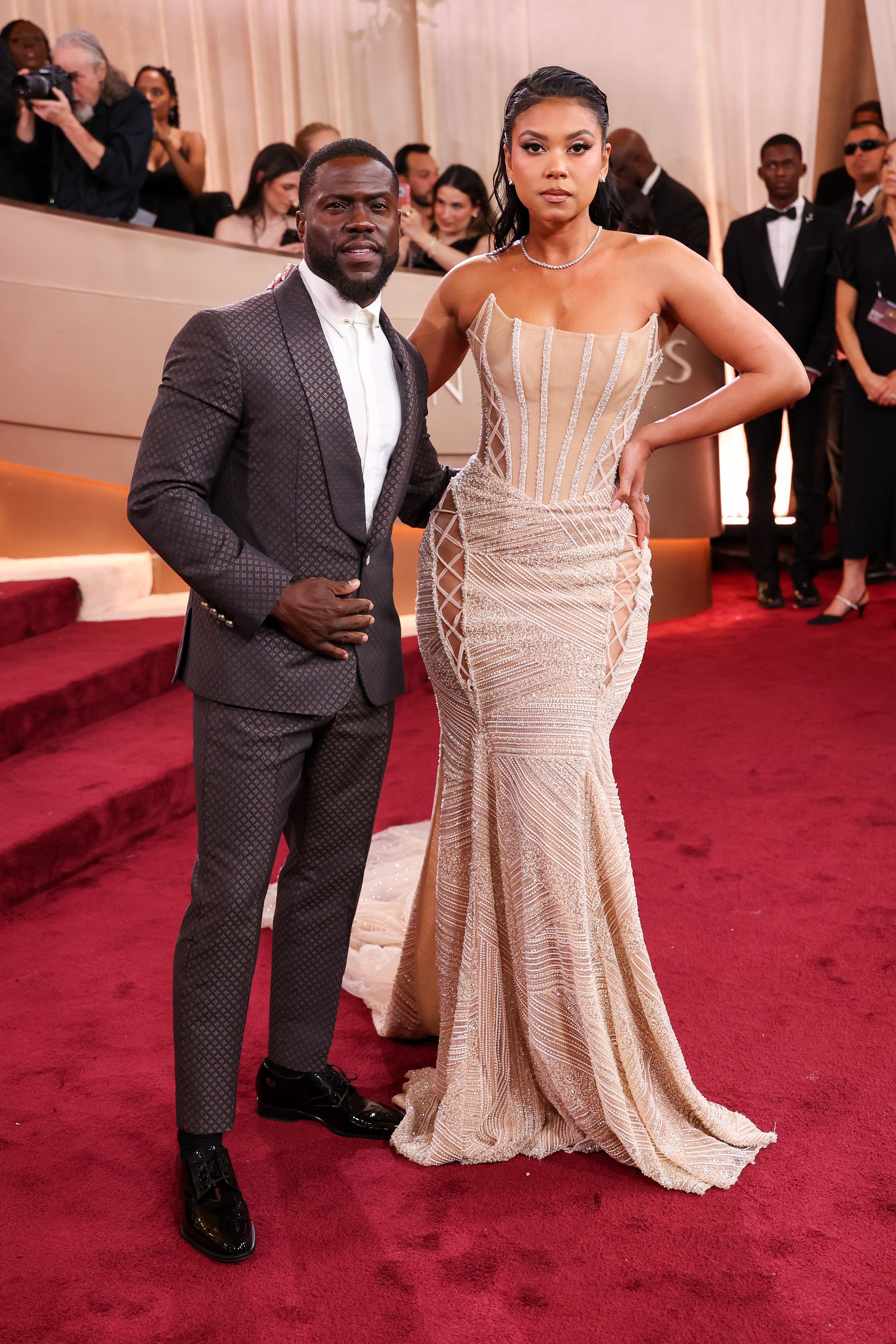 Kevin and Eniko Hart at the 83rd Annual Golden Globes held at The Beverly Hilton on January 11, 2026 in California. | Source: Getty Images