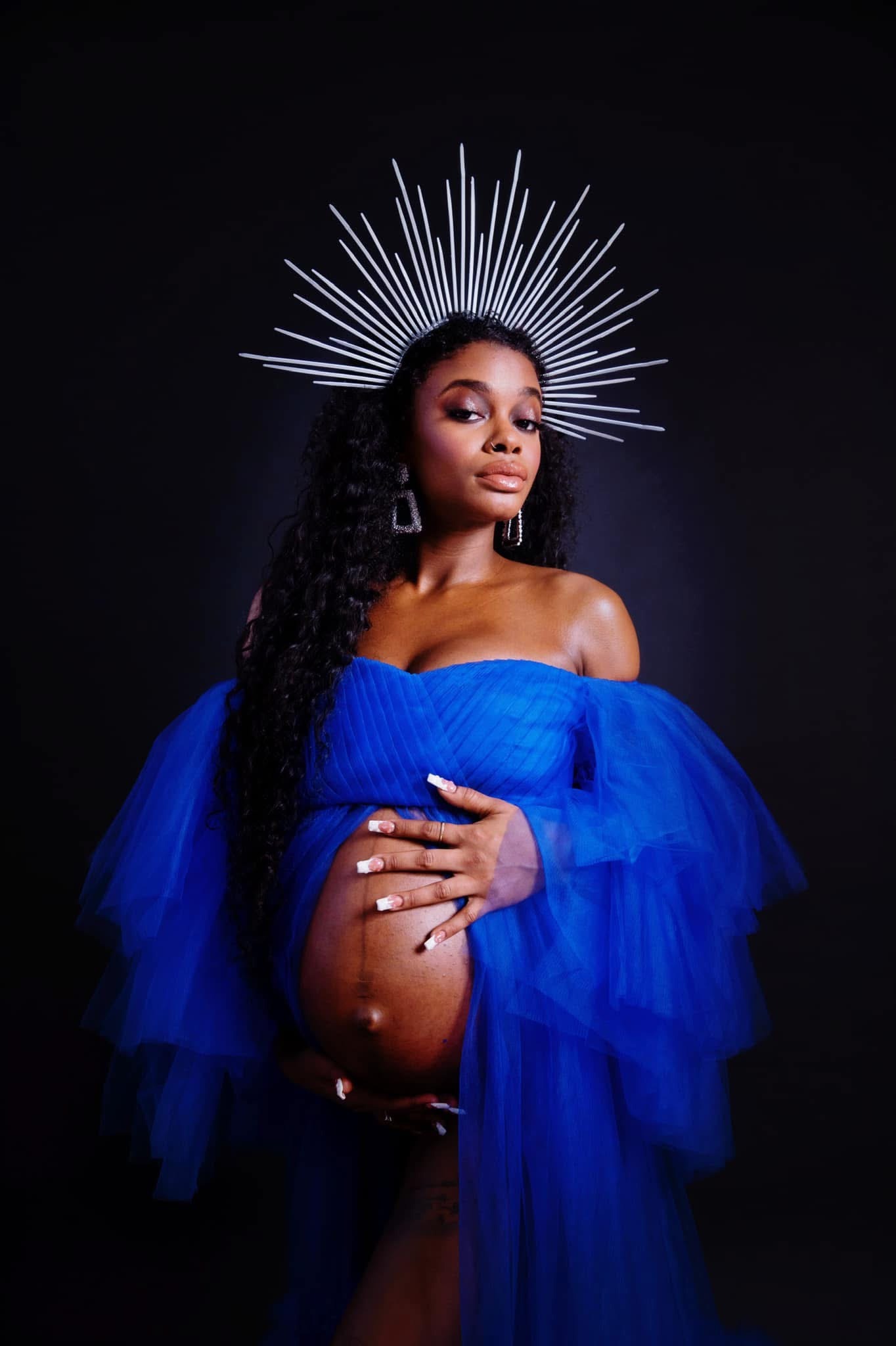 A maternity portrait of Imani Smith, shared by loved ones in her memory | Source: GoFundMe/support-the-helper-family-after-the-tragic-loss-of-imani-dia