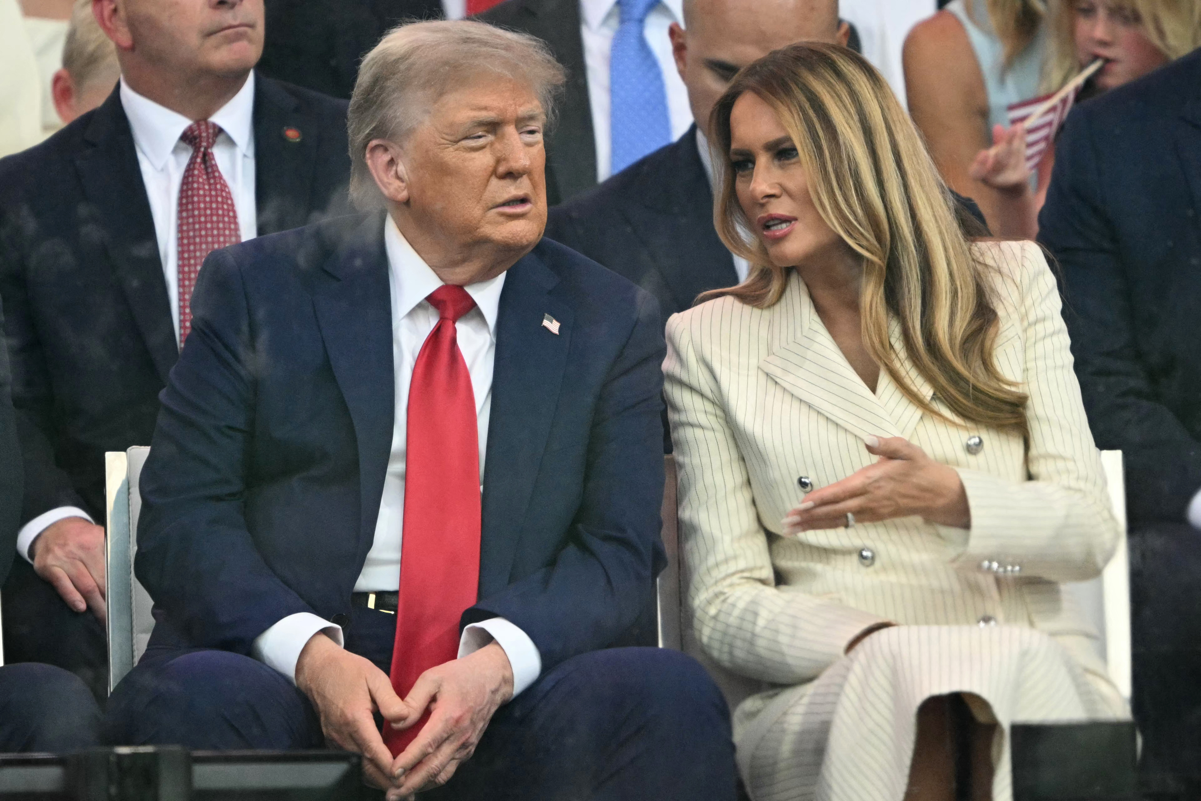 Donald and Melania Trump in Washington, DC on June 14, 2025 | Source: Getty Images
