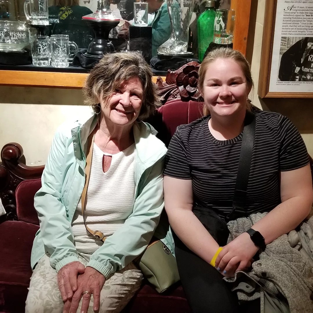 Janet Martin Swallow (left) seen in a picture dated February 2024 | Source: Facebook/janet.swallow.31