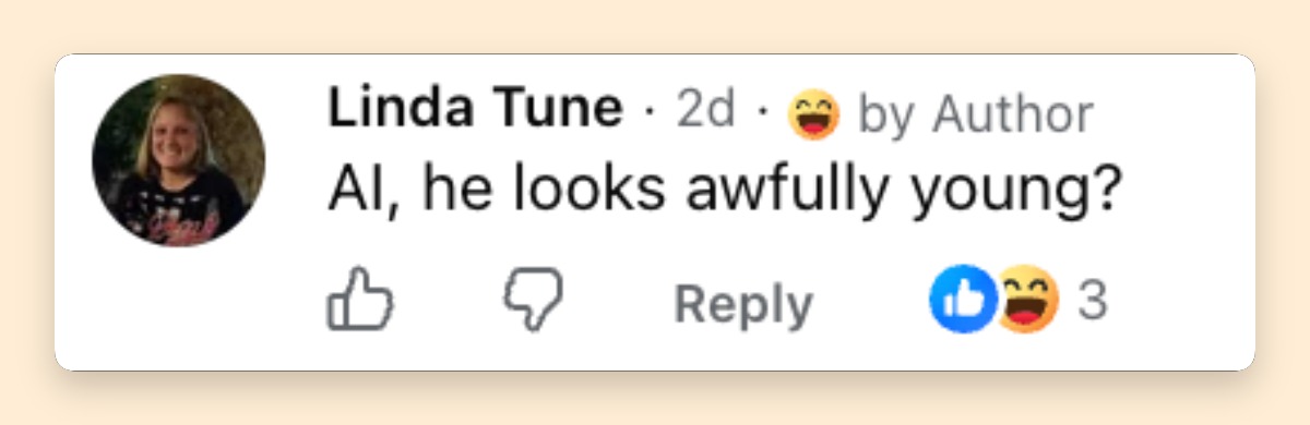 A social media user questions Tom Cruise's youthful appearance. | Source: Facebook/crazyforTomCruise