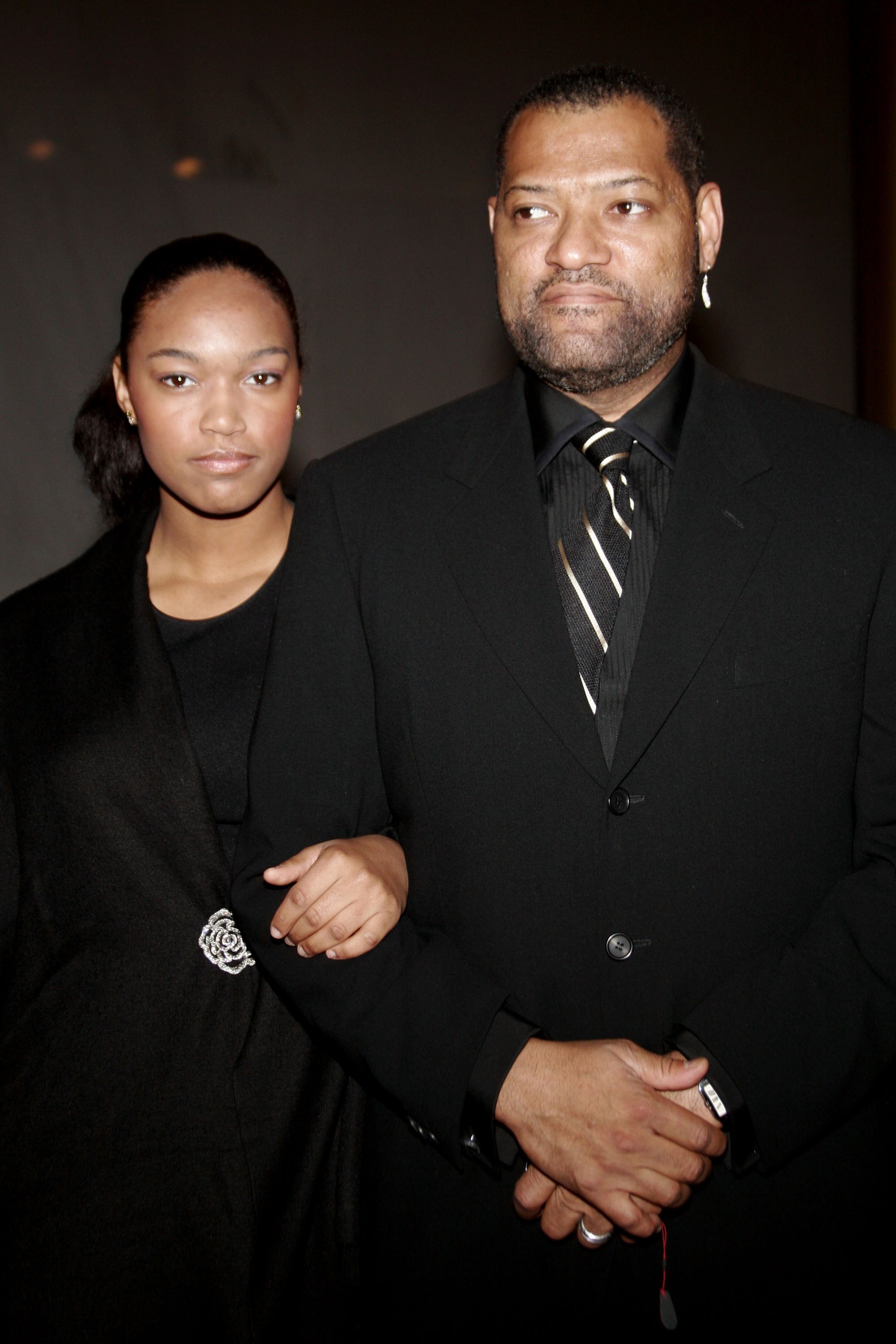 Montana and Laurence Fishburne at the National Dream Gala to celebrate the Martin Luther King Jr. Memorial groundbreaking on November 13, 2006, in Washington, D.C. | Source: Getty Images