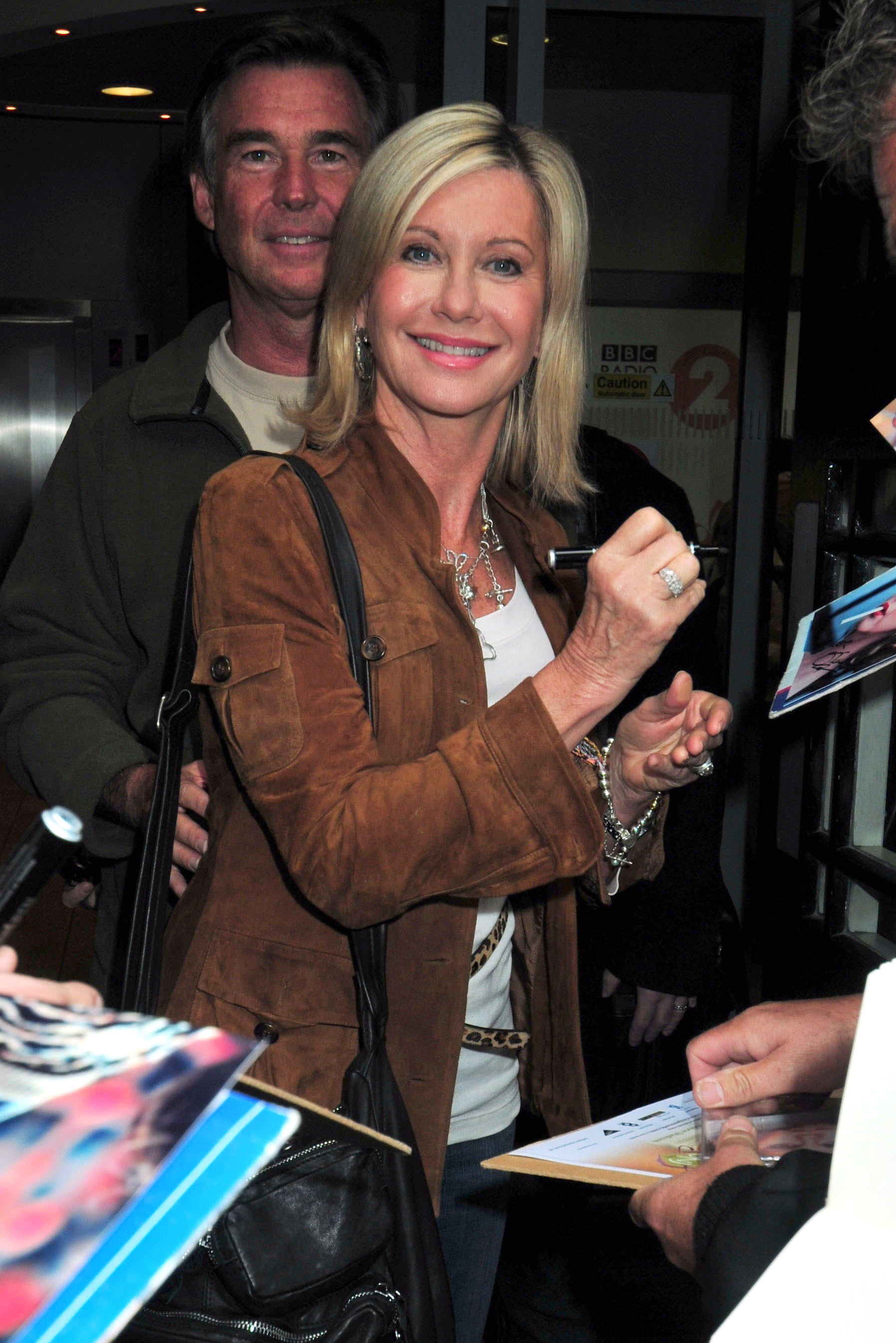 Olivia Newton-John at 61 years old. [Photo taken on September 30, 2009]. | Fun Fact: Nearly four decades after her first British hits, Olivia was still appearing on the UK charts. Her holiday release "Xmas Wishes" reached No. 40 on the Official Independent Albums Chart in January 2009 — another reminder of the remarkably long audience she maintained throughout her career.