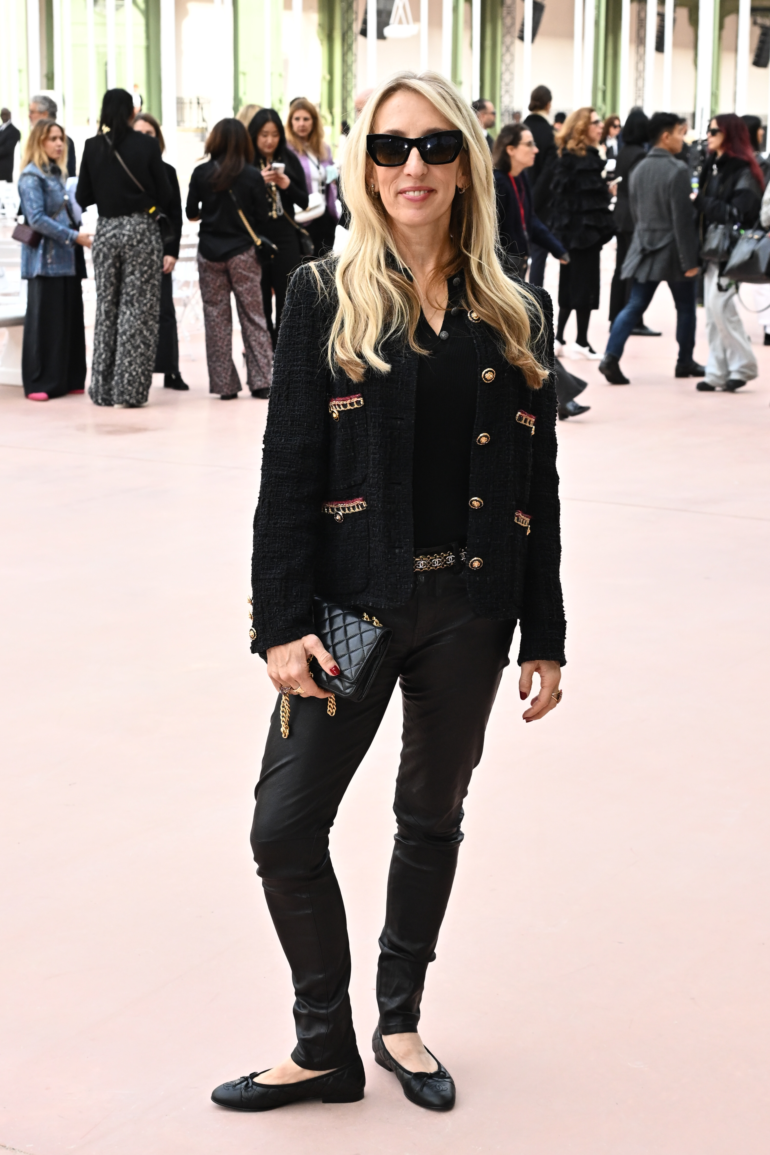 Sam Taylor-Johnson attends the Chanel Paris Womenswear Spring-Summer 2025 show as part of Paris Fashion Week on October 1, 2024 | Source: Getty Images