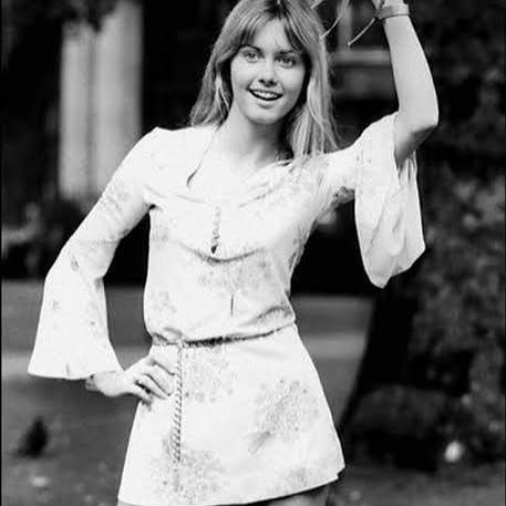Olivia Newton-John as a teenager. [Photo timeline: 1948 (year she was born) to 1966 (childhood to teenage era)]. | Fun Fact: After heading to Britain, Olivia teamed with Australian friend Pat Carroll as Pat & Olivia, touring clubs and military bases around Britain and Europe. In 1966, she also cut her first solo single for Decca Records, "Till You Say You'll Be Mine." | Source: Instagram/therealonj
