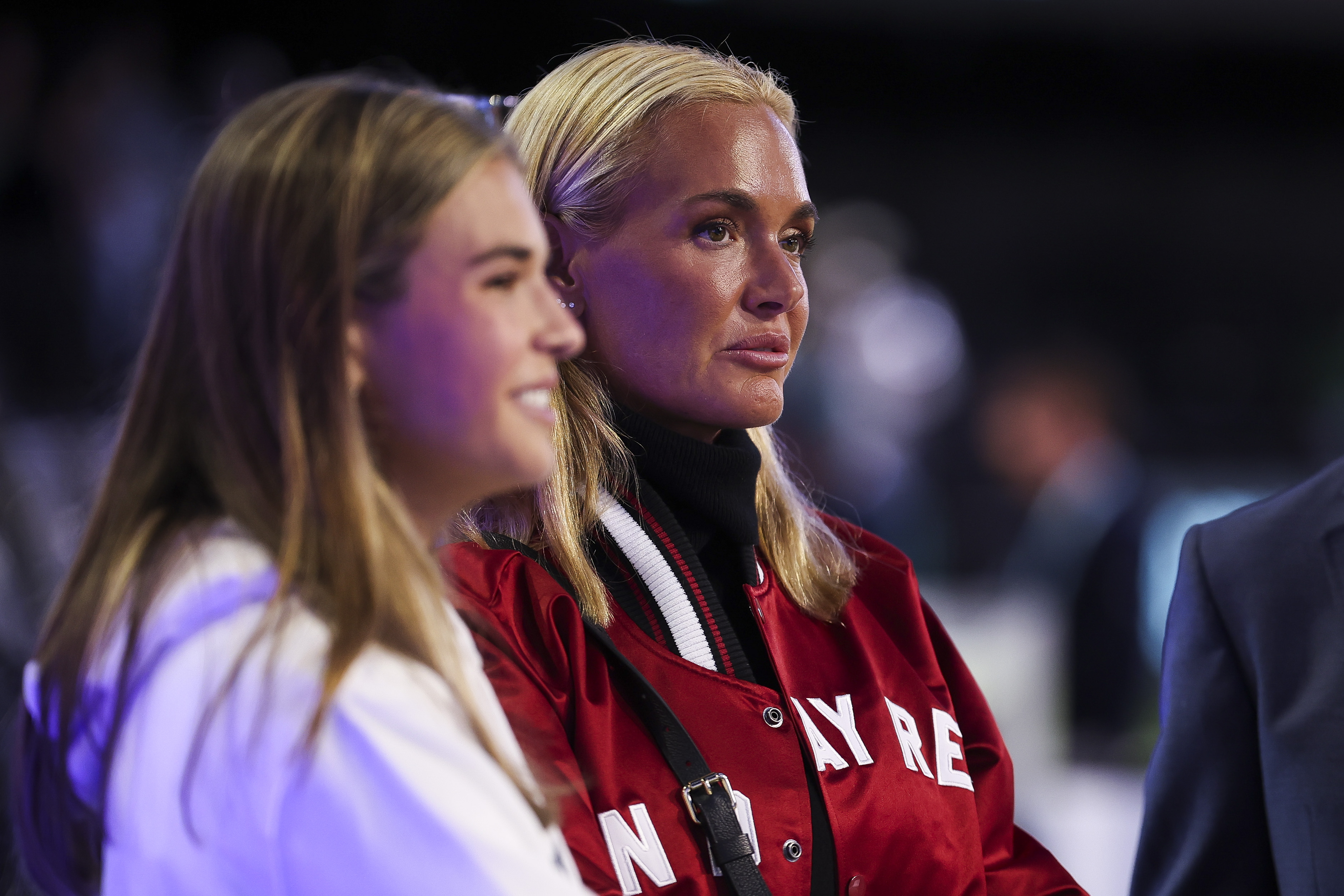Vanessa supported Kai at a TGL golf event in March 2026, continuing a family tradition of attending her daughter's sporting appearances. | Source: Getty Images.