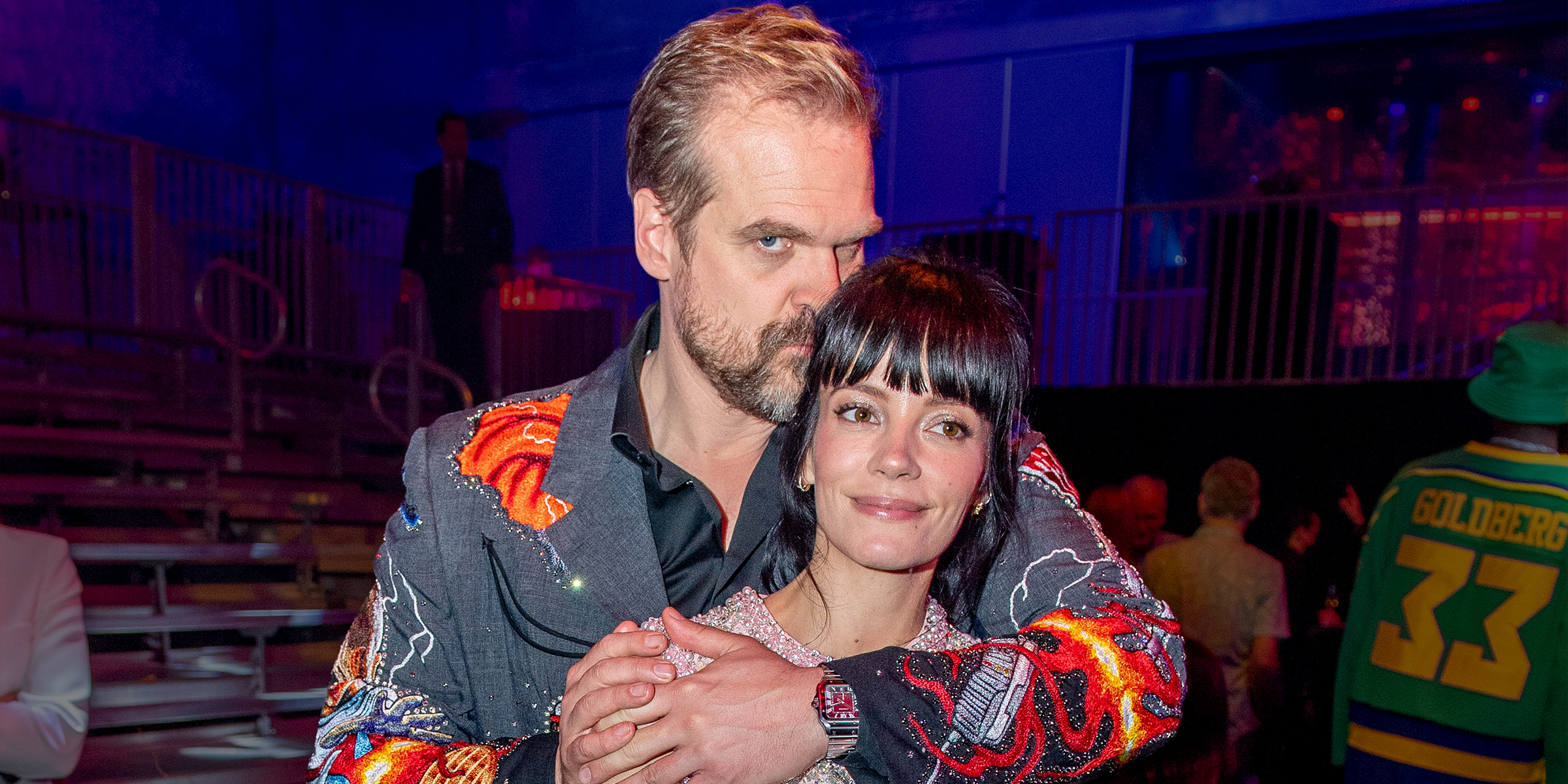 David Harbour and Lily Allen | Source: Getty Images