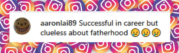 A fan's reaction to Tom Cruise's response to a Father's Day question, from a post dated May 20, 2025 | Source: Instagram/nypost