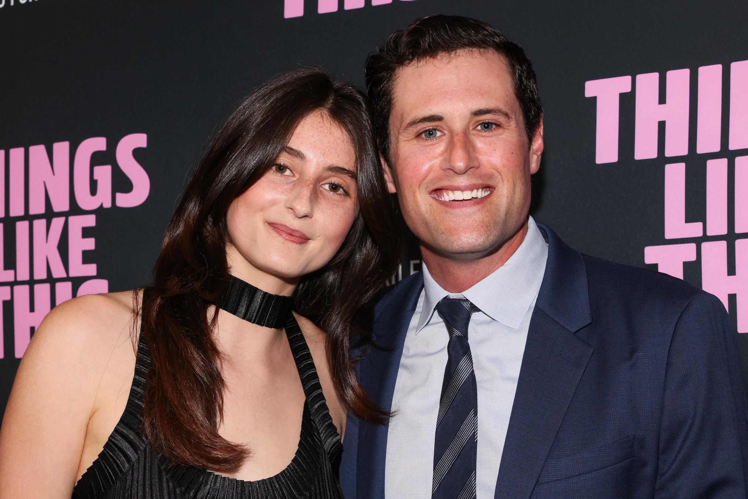 Romy Reiner and Jake Reiner attend the Los Angeles premiere of "Things Like This" at Landmark Theatres Sunset on May 13, 2025. With his parents gone and Nick in custody, it's now just the two of them left to pick up the pieces. | Source: Getty Images