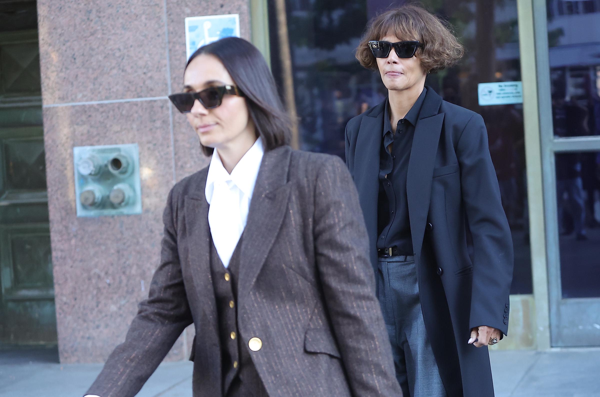 Halle Berry leaves the Stanley Mosk Courthouse in Los Angeles on October 26, 2026. Although Olivier Martinez retained primary physical custody of their son, Berry succeeded in having a domestic violence restraining order dissolved. | Source: Getty Images