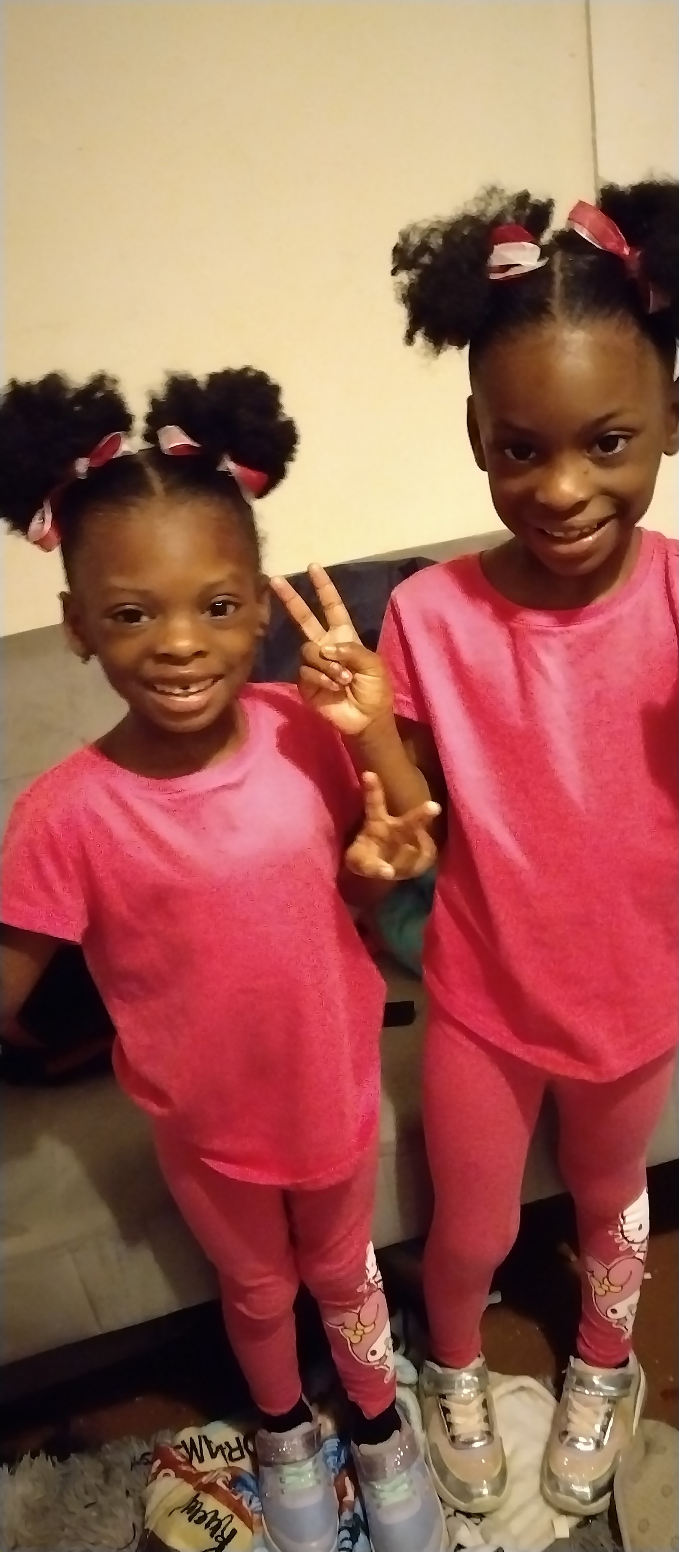 Kayla and Layla in a photo posted on May 1, 2026 | Source: Facebook/Shaneiqua Elkins
